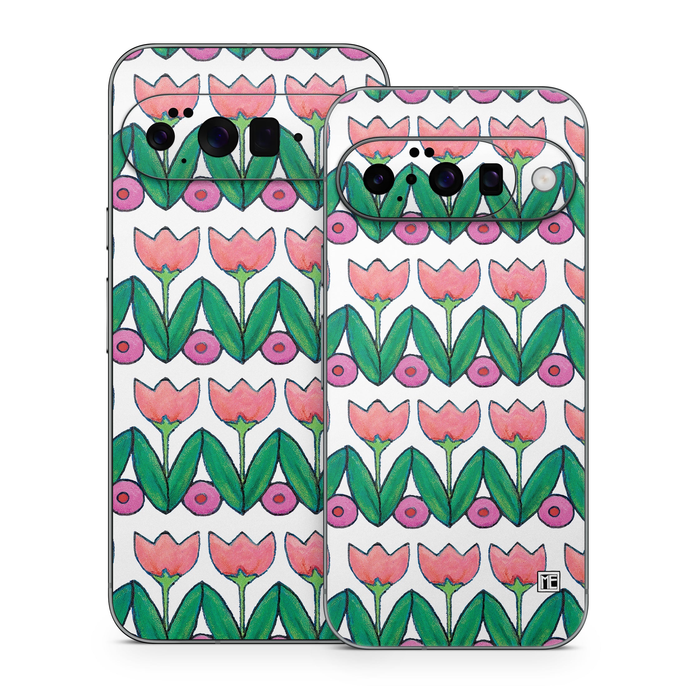 Deco Tulips - Google Pixel 10 Skin