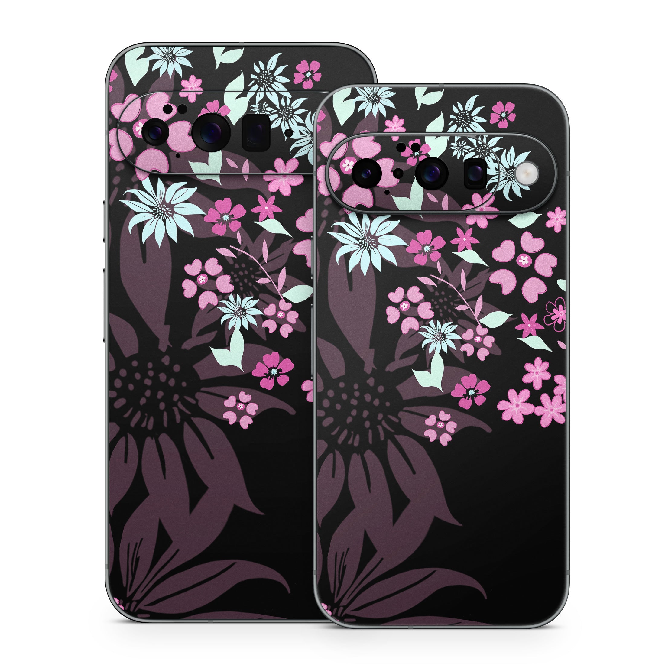 Dark Flowers - Google Pixel 10 Skin