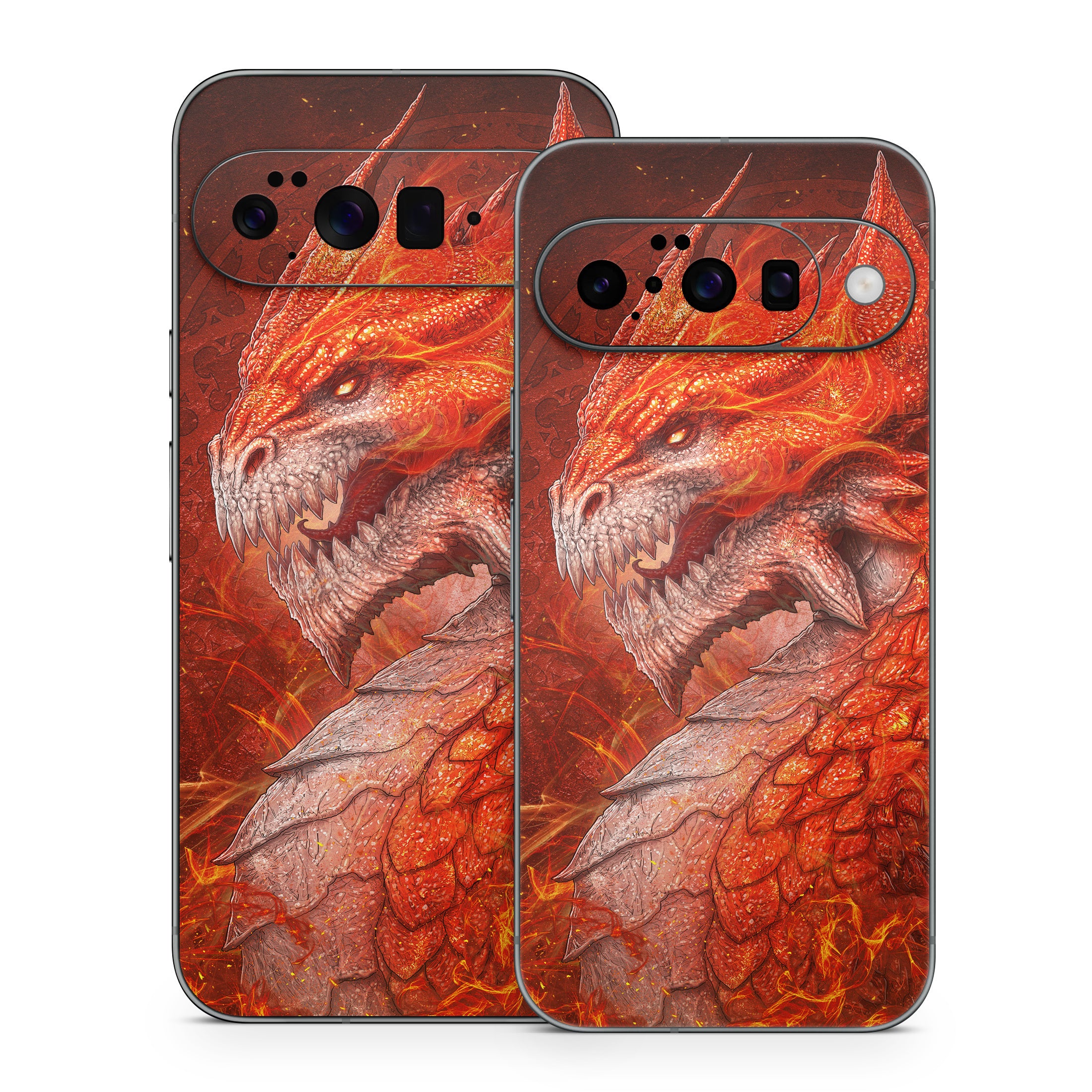 Flame Dragon - Google Pixel 10 Skin