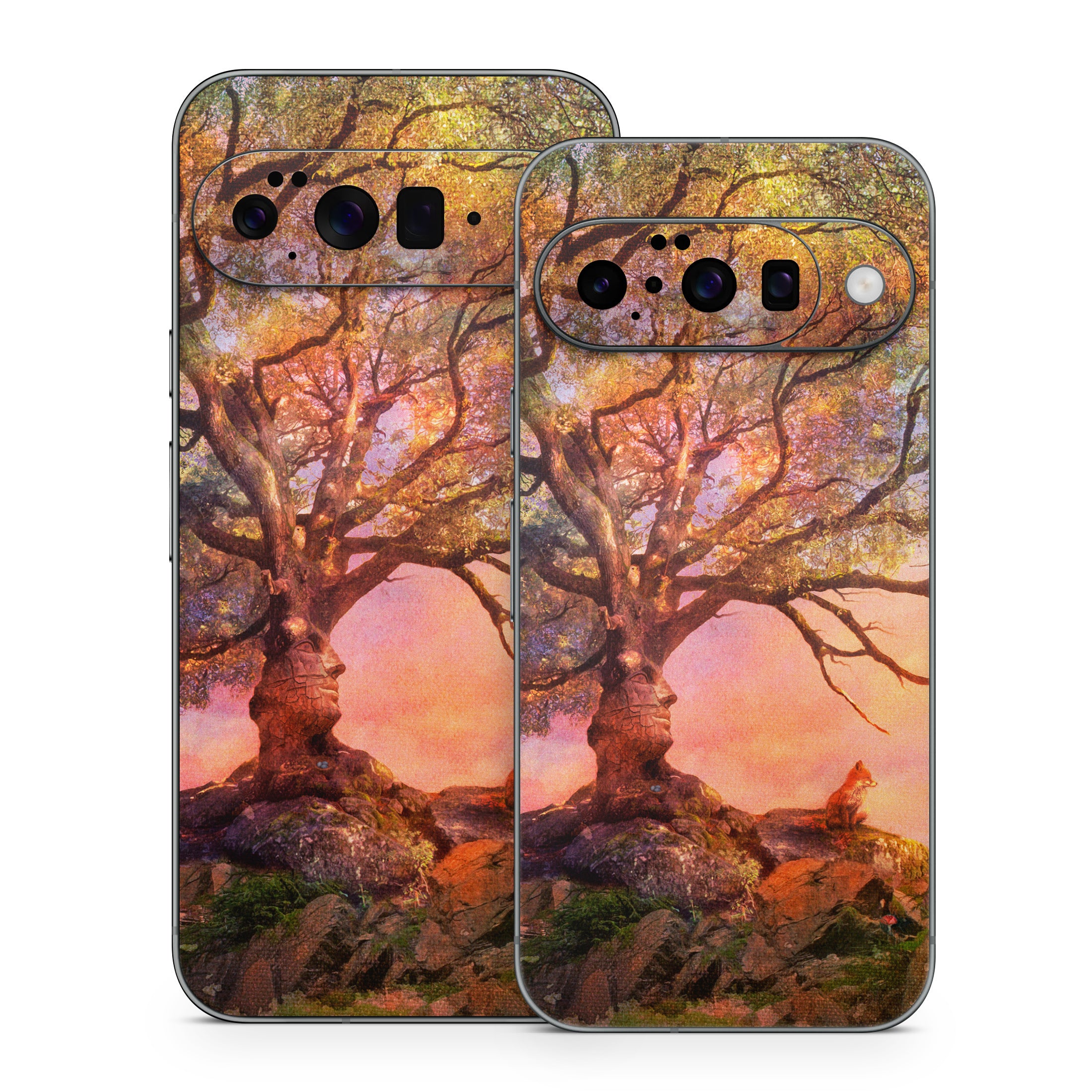 Fox Sunset - Google Pixel 10 Skin