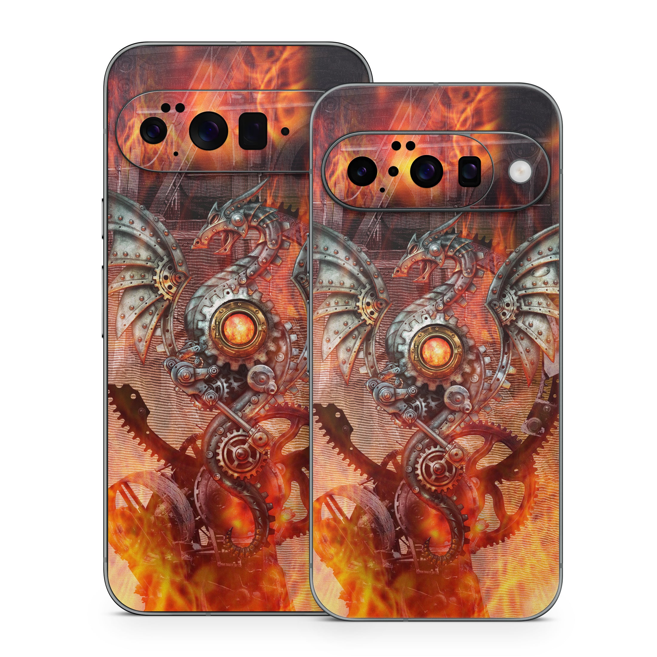Furnace Dragon - Google Pixel 10 Skin