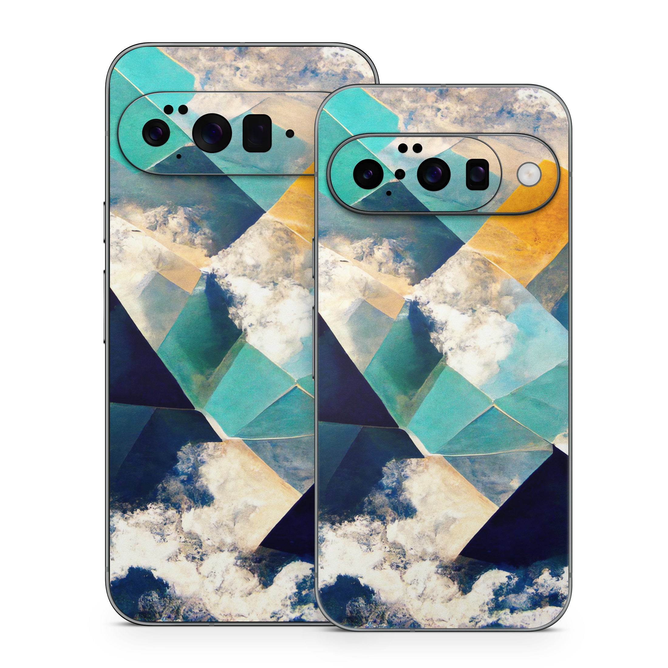 Gold Clouds - Google Pixel 10 Skin