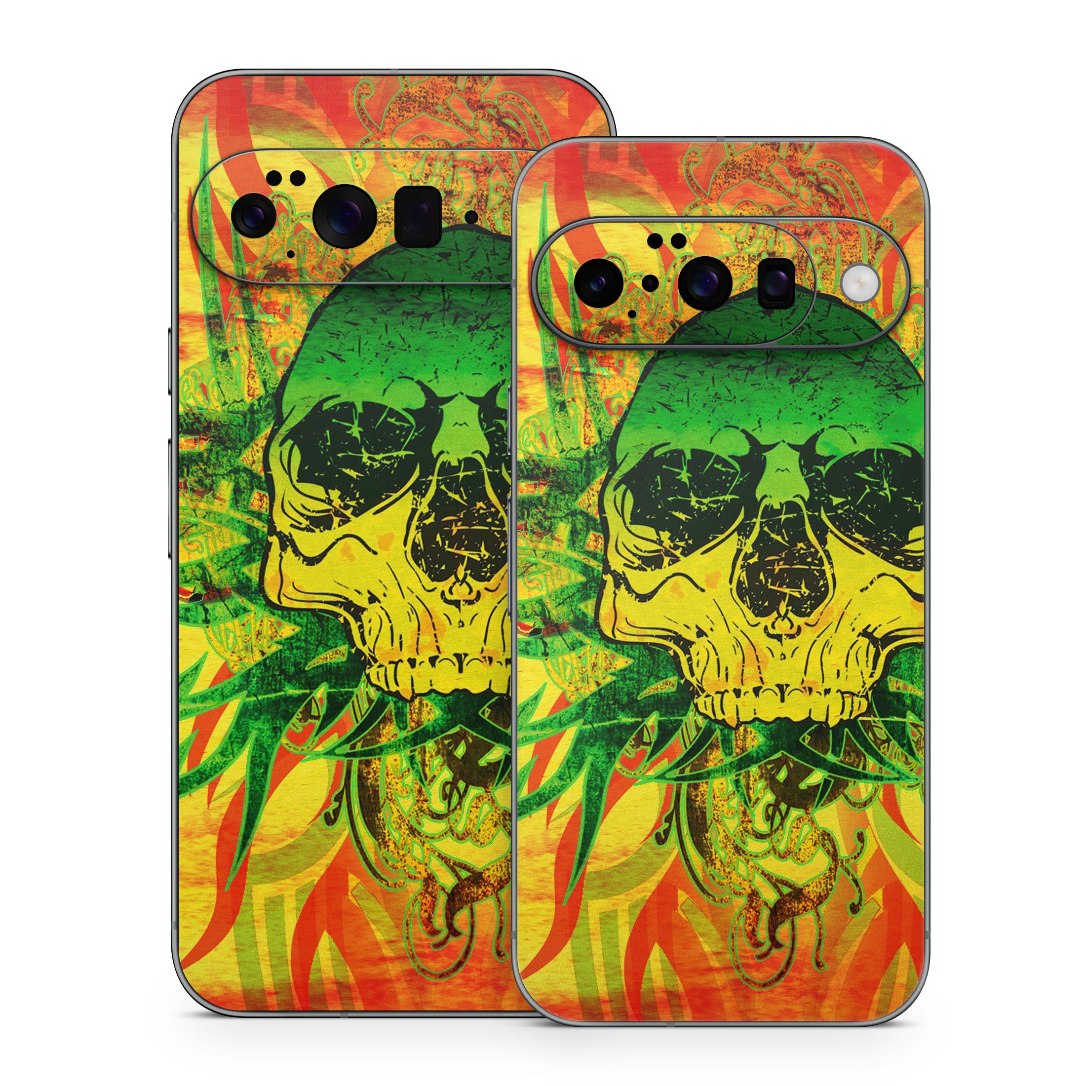 Hot Tribal Skull - Google Pixel 10 Skin