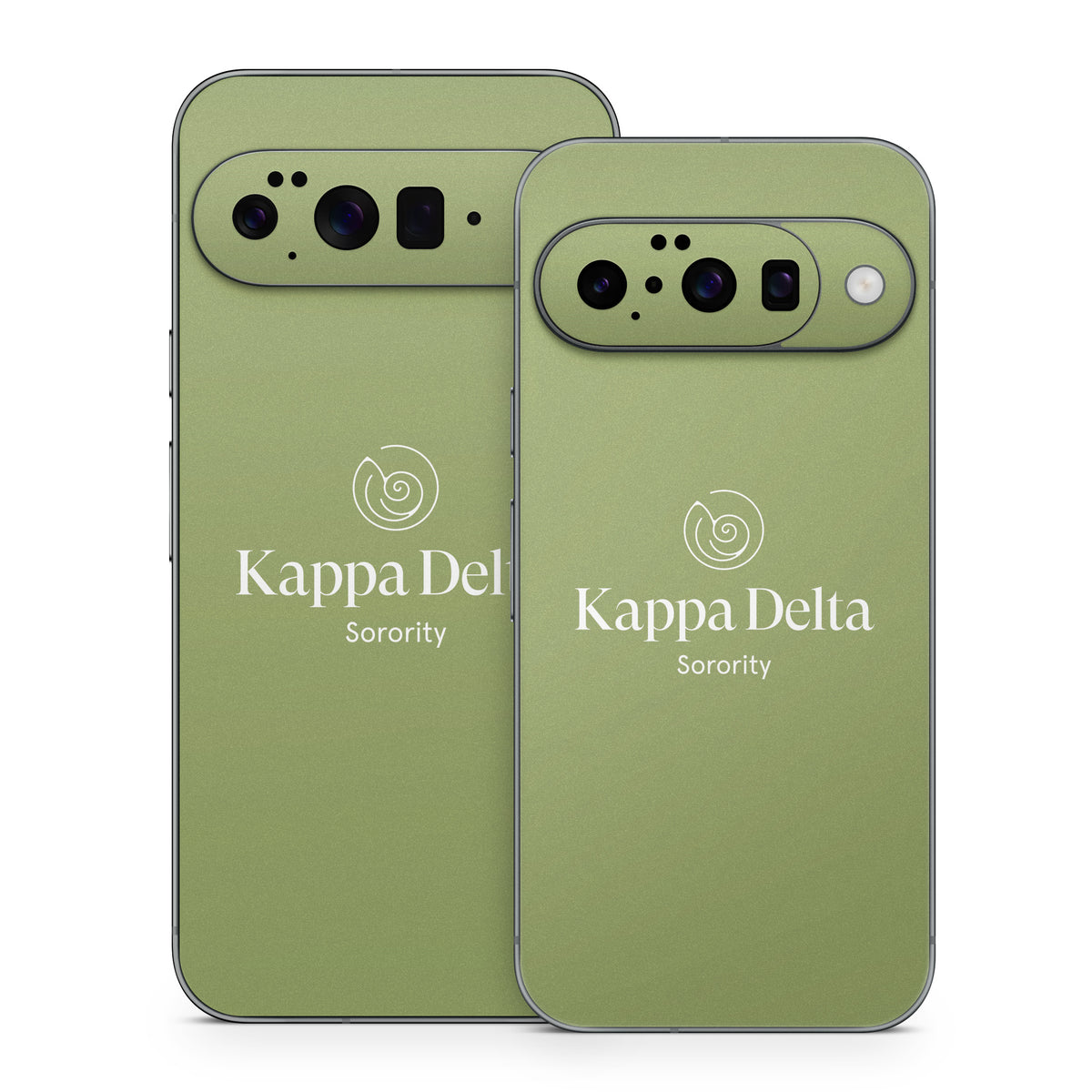 Kappa Delta Primary Logo KD Olive - Google Pixel 10 Skin