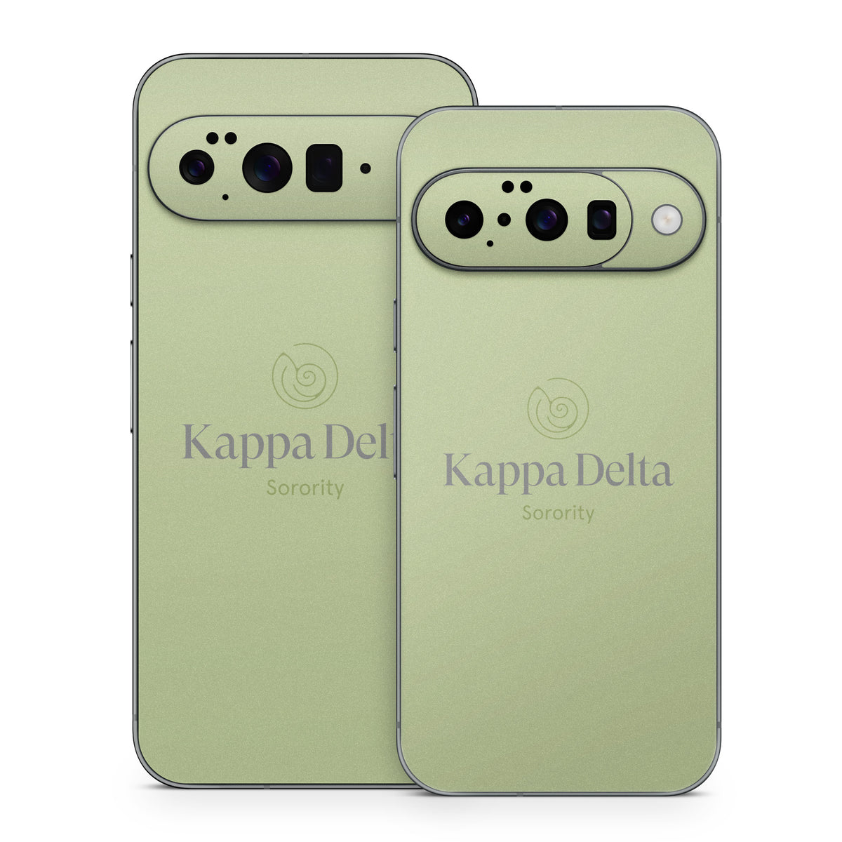 Kappa Delta Primary Logo Light Olive - Google Pixel 10 Skin