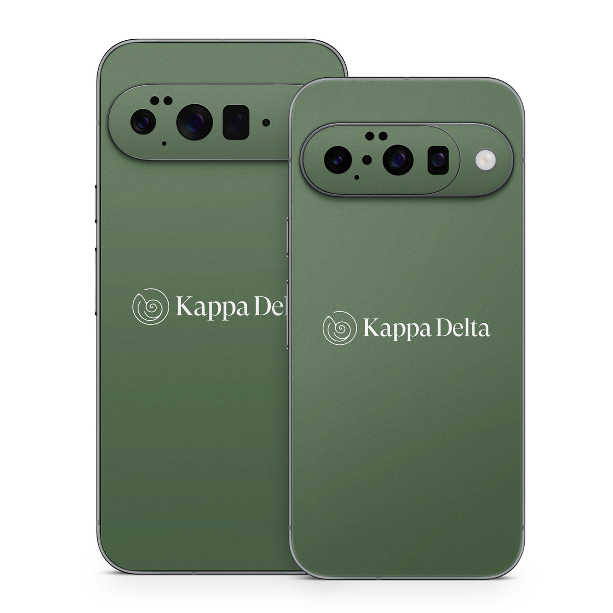 Kappa Delta Secondary Logo Dark Olive - Google Pixel 10 Skin