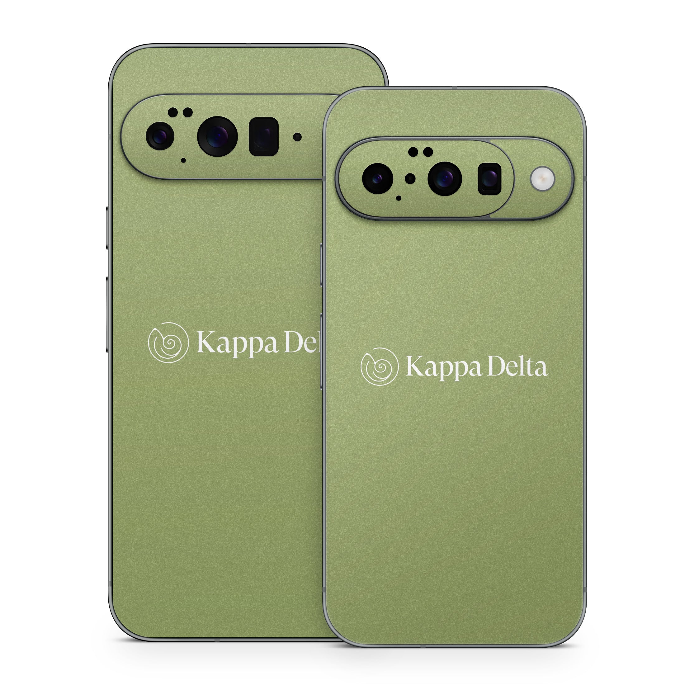 Kappa Delta Secondary Logo KD Olive - Google Pixel 10 Skin