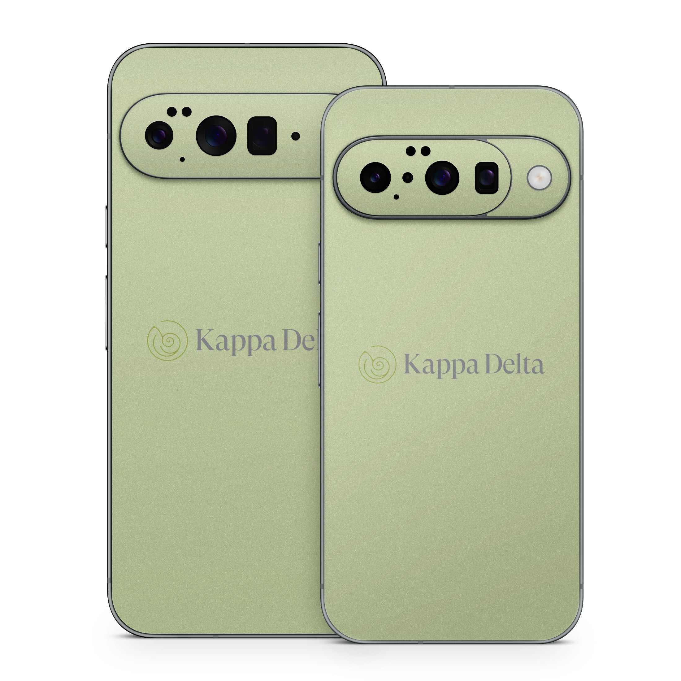 Kappa Delta Secondary Logo Light Olive - Google Pixel 10 Skin