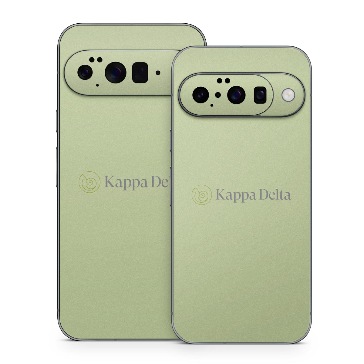 Kappa Delta Secondary Logo Light Olive - Google Pixel 10 Skin