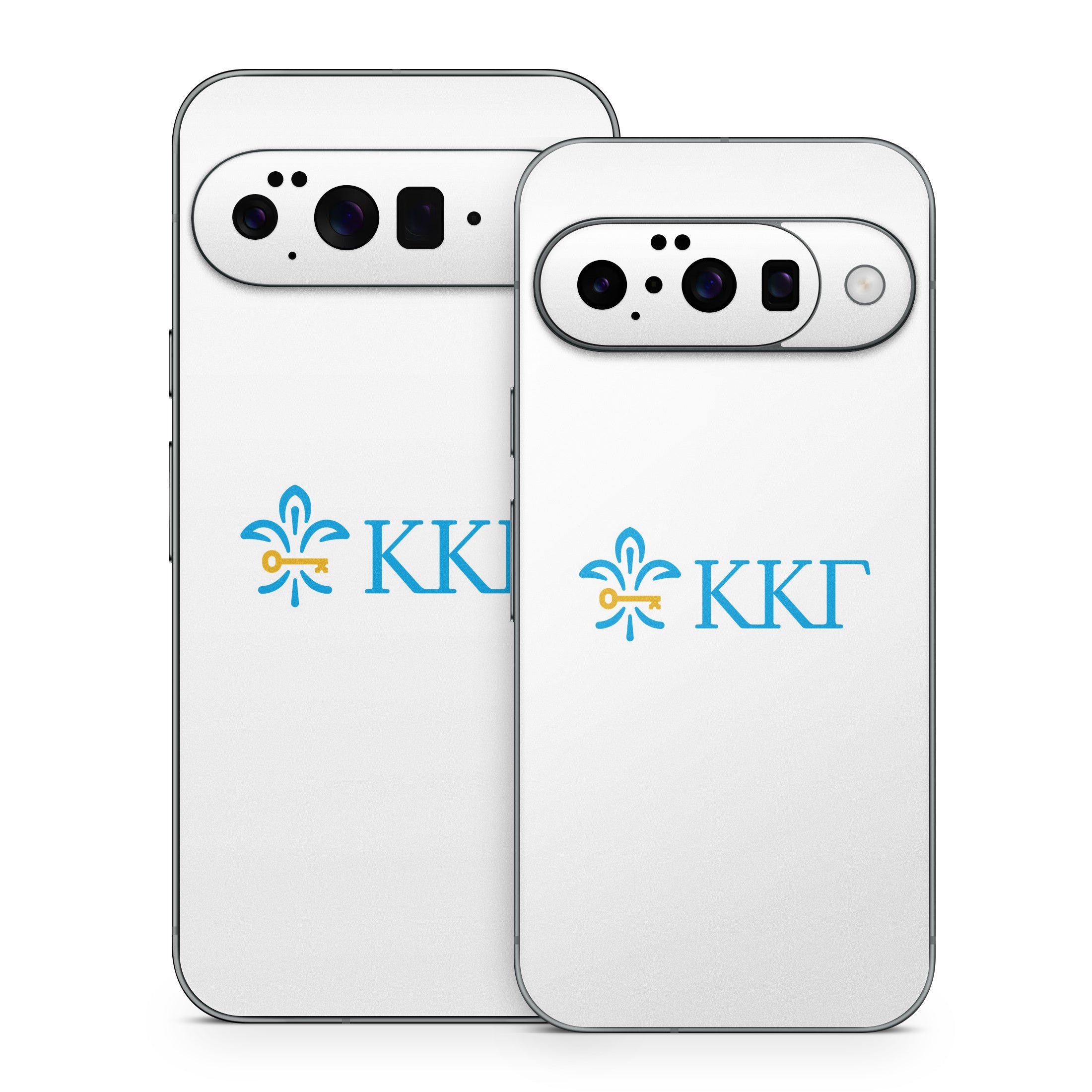 Kappa Kappa Gamma Letterkey Horizontal White - Google Pixel 10 Skin