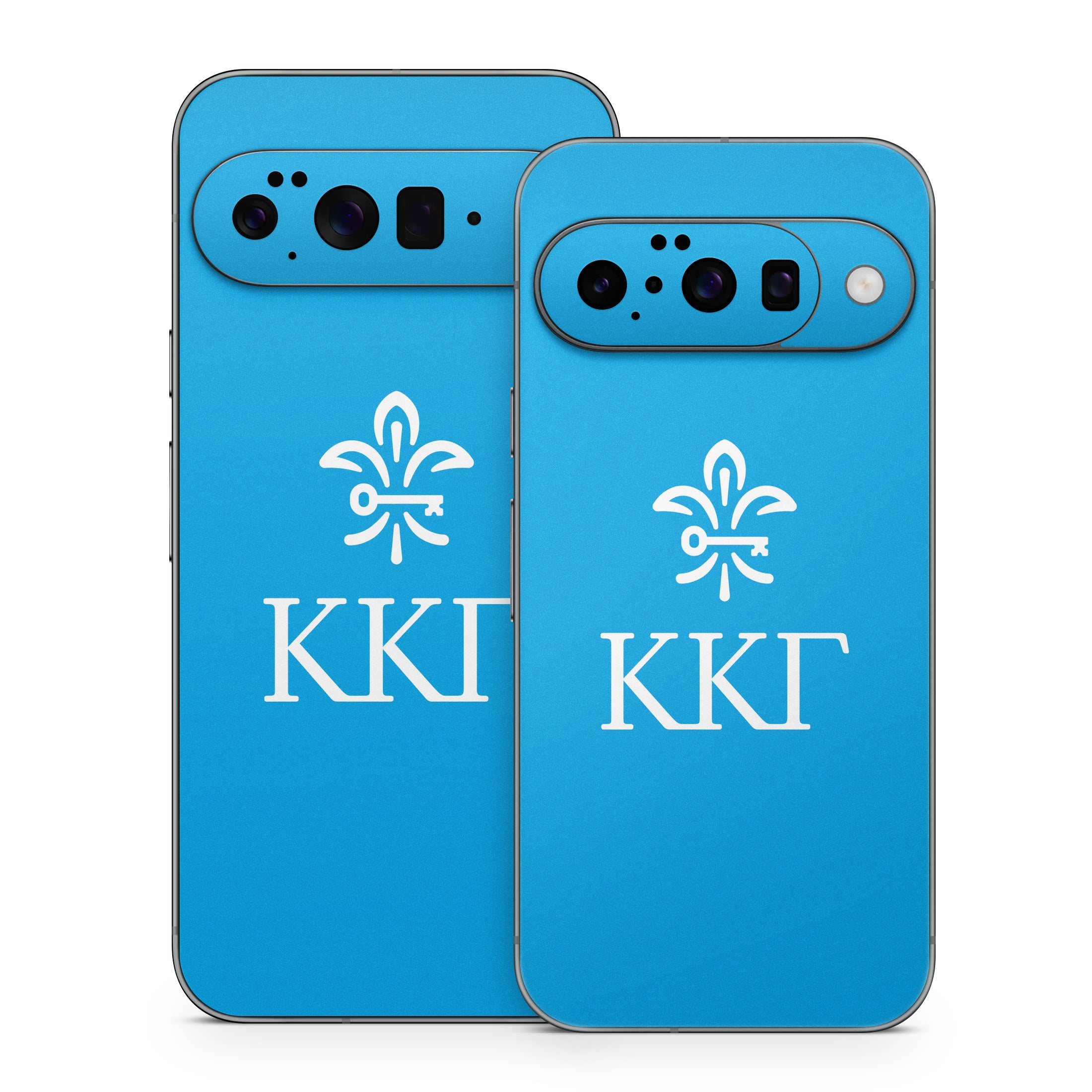 Kappa Kappa Gamma Letterkey Vertical Gamma Blue - Google Pixel 10 Skin