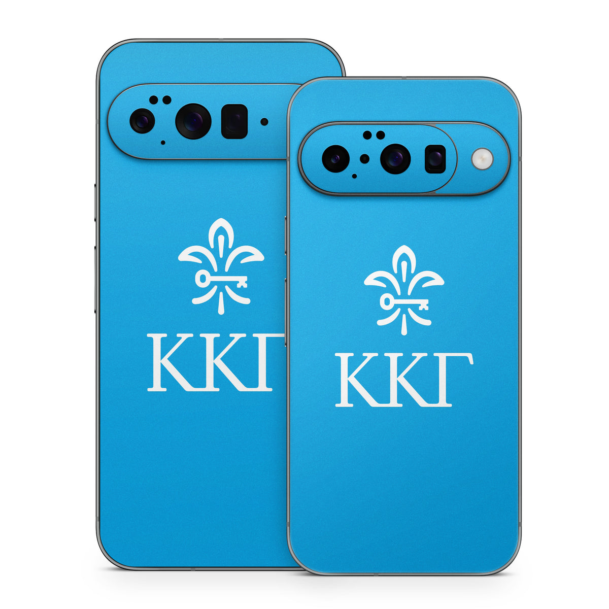 Kappa Kappa Gamma Letterkey Vertical Gamma Blue - Google Pixel 10 Skin