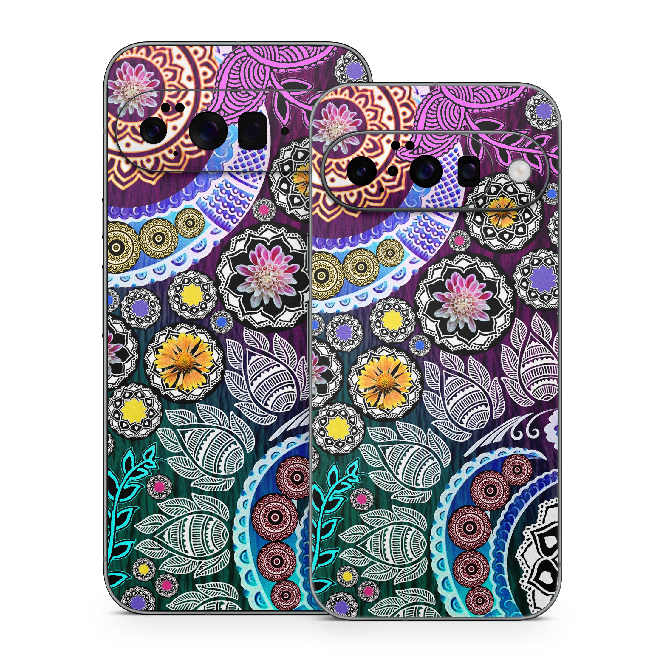Mehndi Garden - Google Pixel 10 Skin