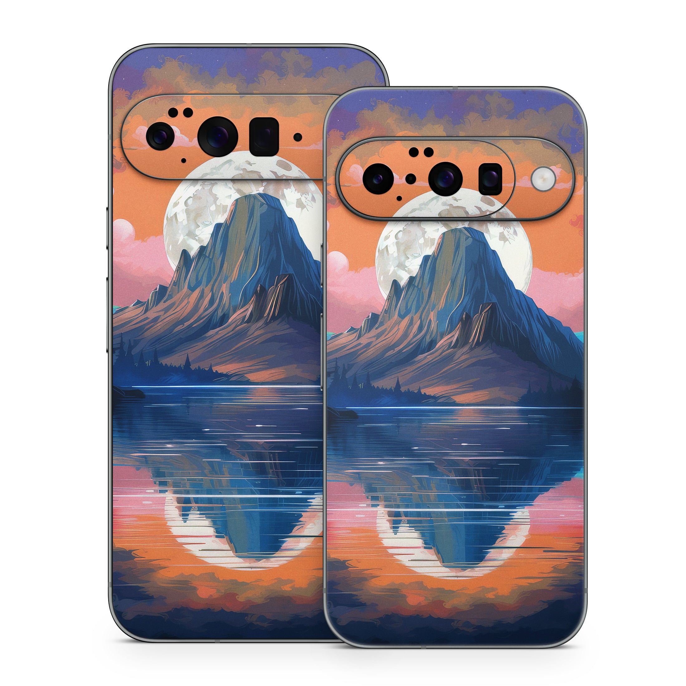 Mountain Moonrise - Google Pixel 10 Skin