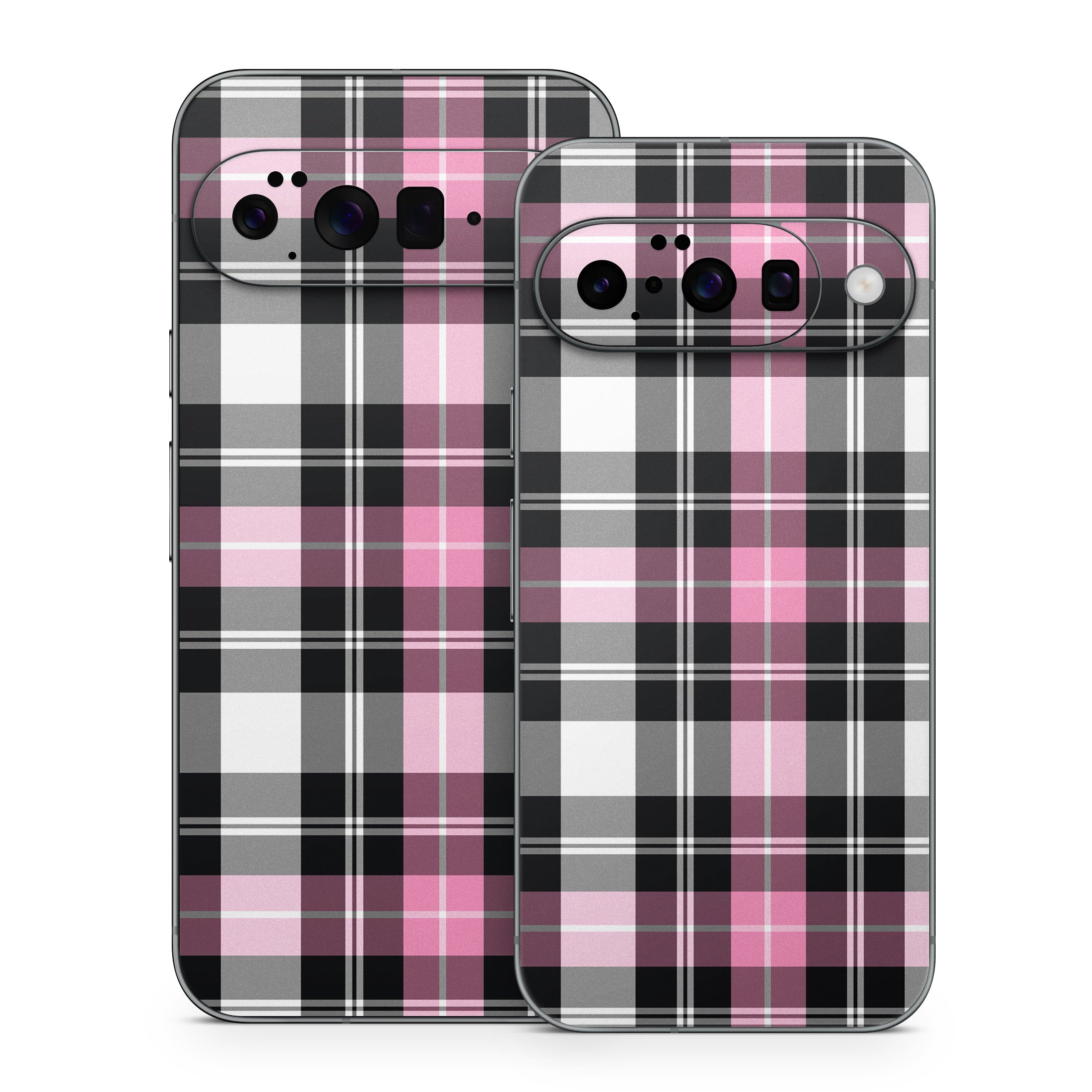 Pink Plaid - Google Pixel 10 Skin