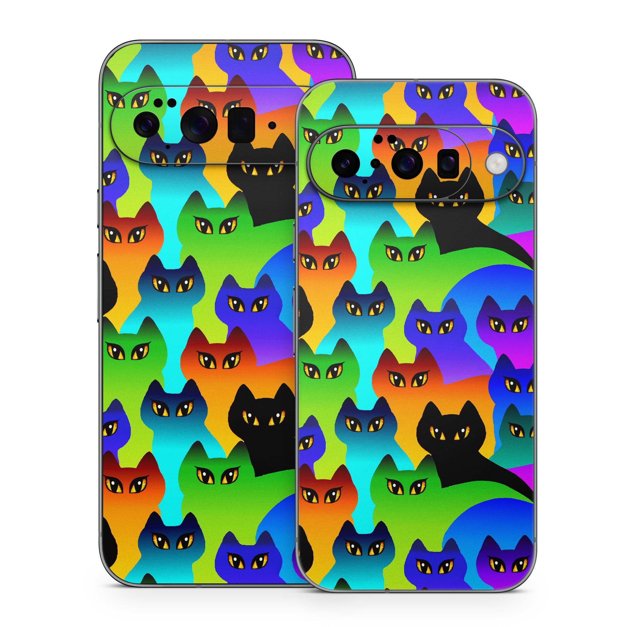 Rainbow Cats - Google Pixel 10 Skin