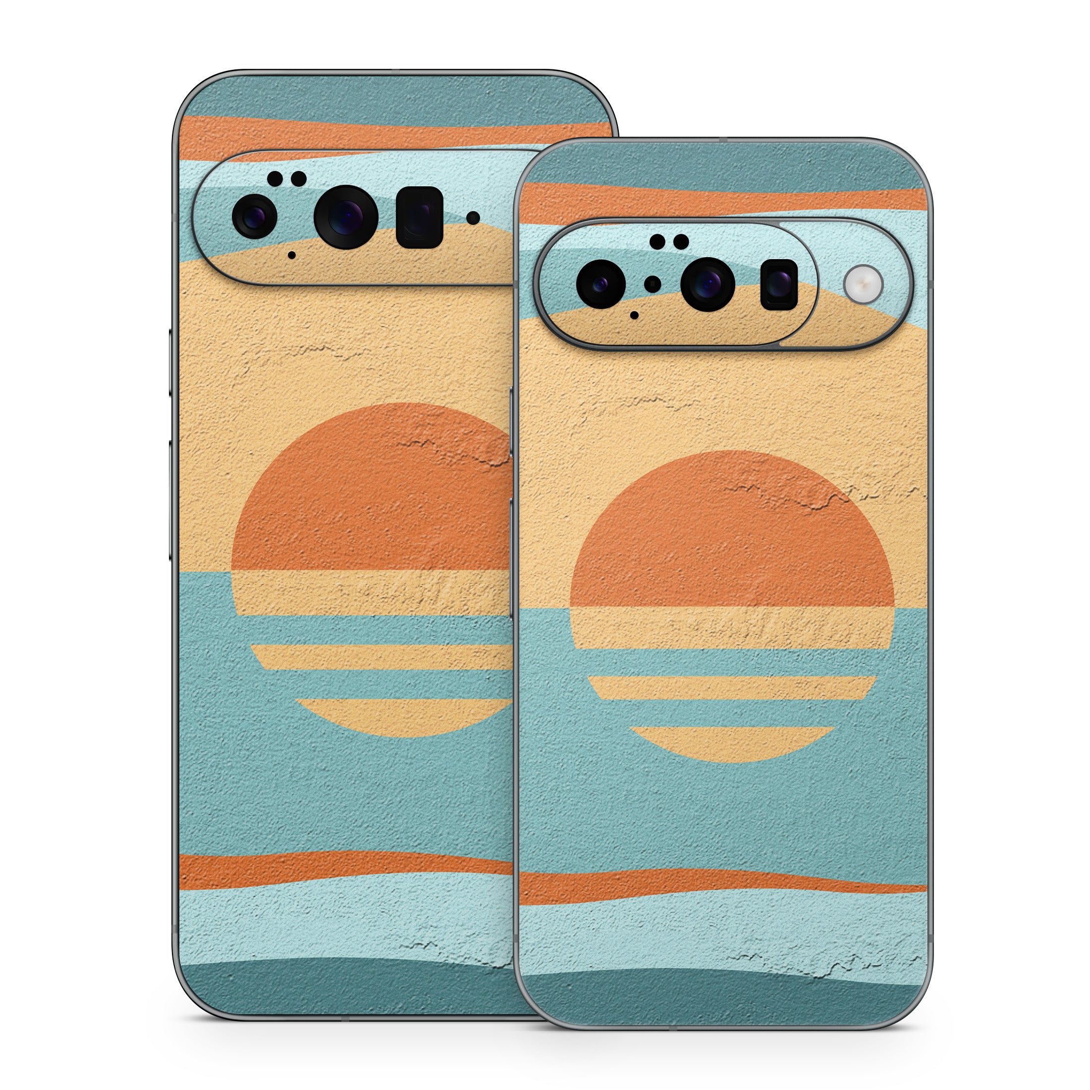 Retro Sunset - Google Pixel 10 Skin