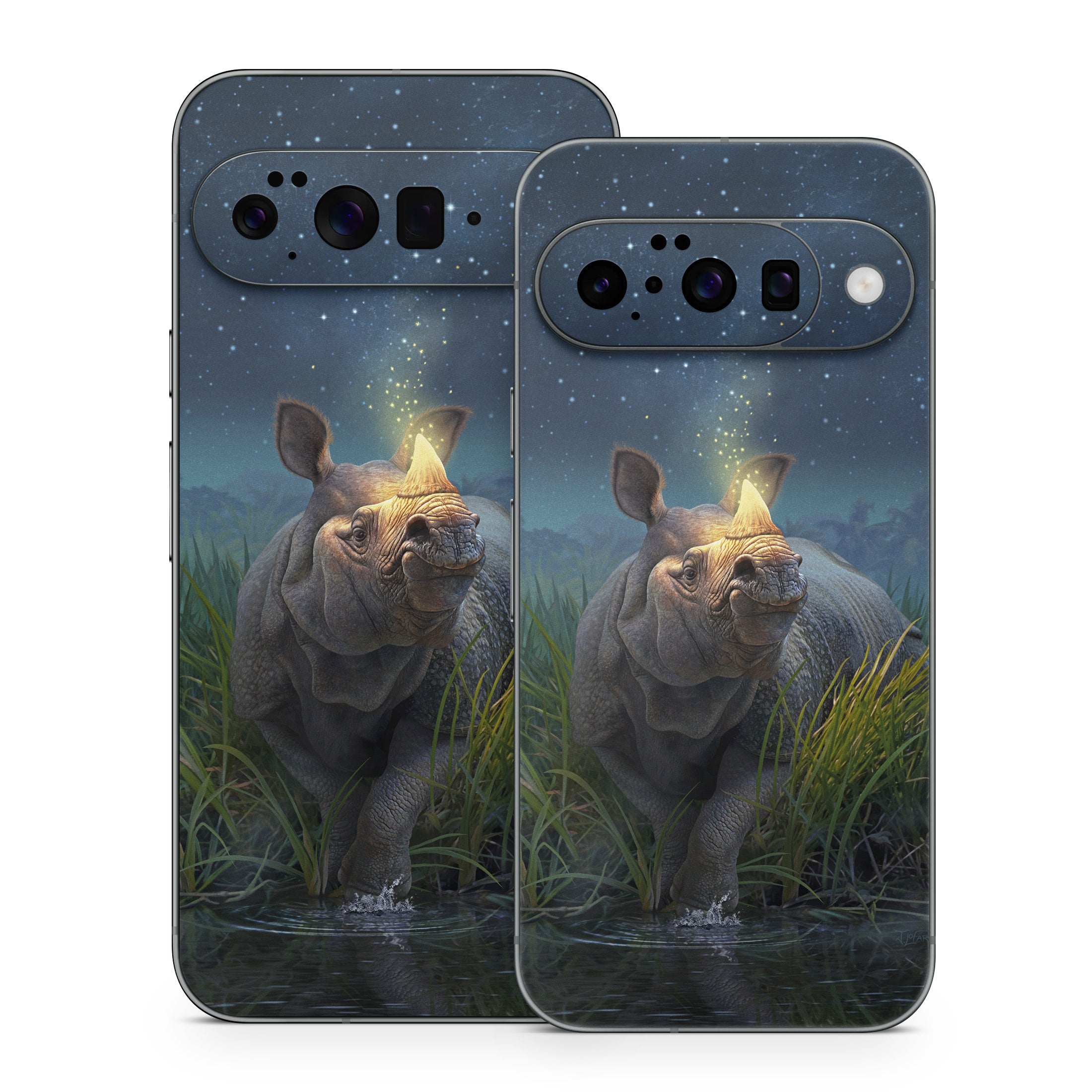 Rhinoceros Unicornis - Google Pixel 10 Skin