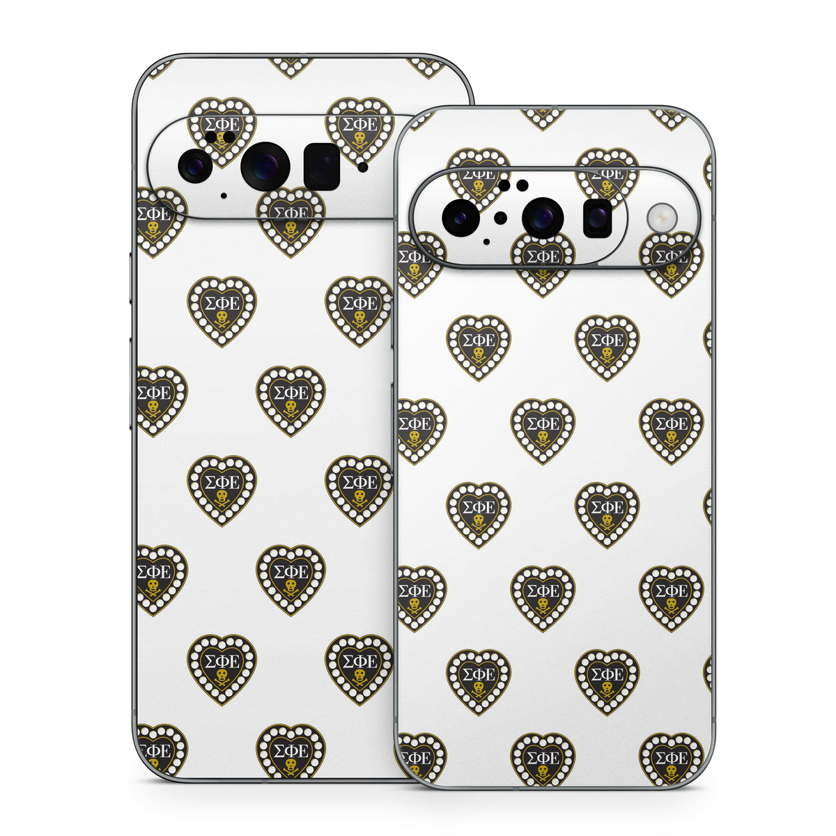 Sigma Phi Epsilon Badge Pattern White - Google Pixel 10 Skin