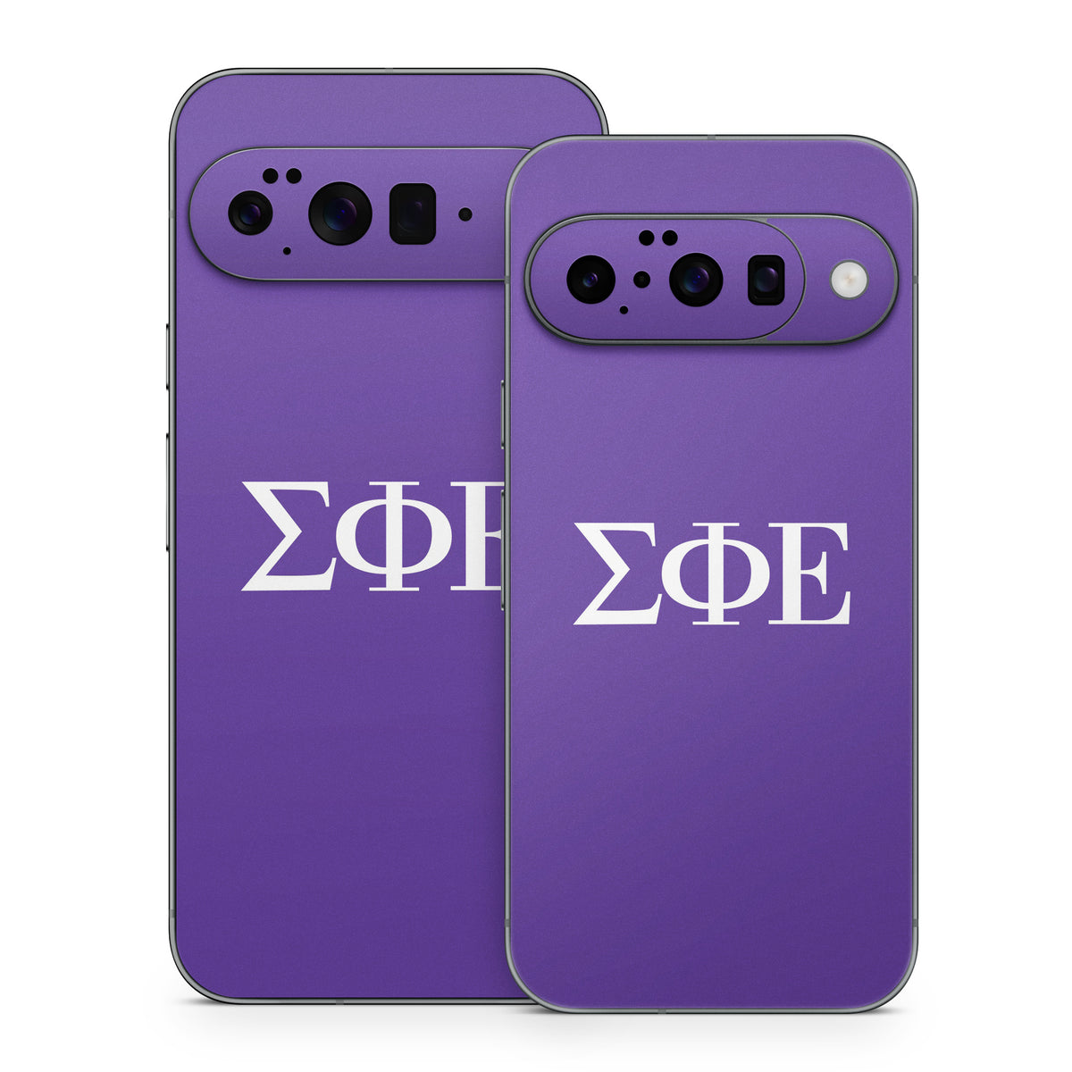 Sigma Phi Epsilon Greek Letters Purple - Google Pixel 10 Skin