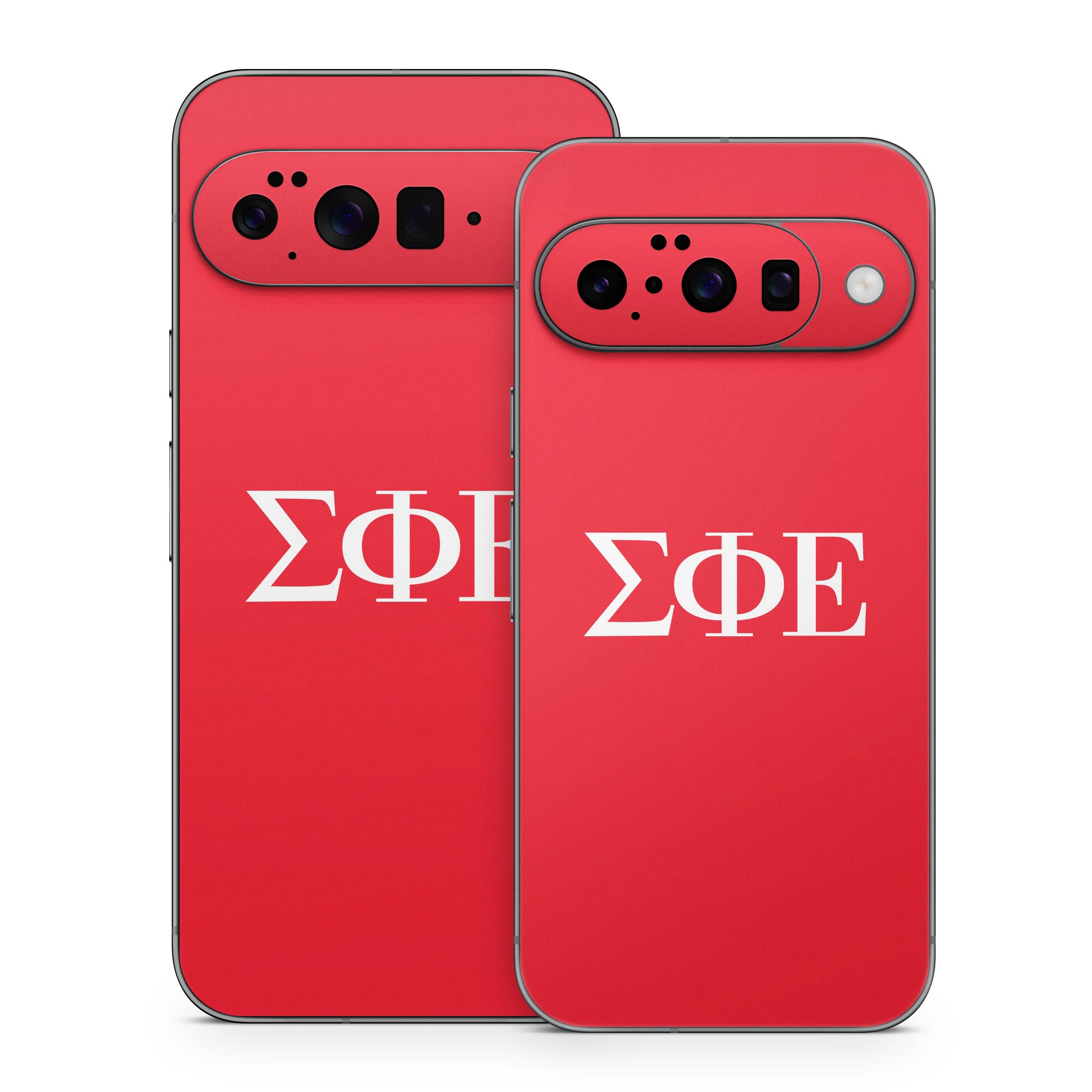 Sigma Phi Epsilon Greek Letters Red - Google Pixel 10 Skin