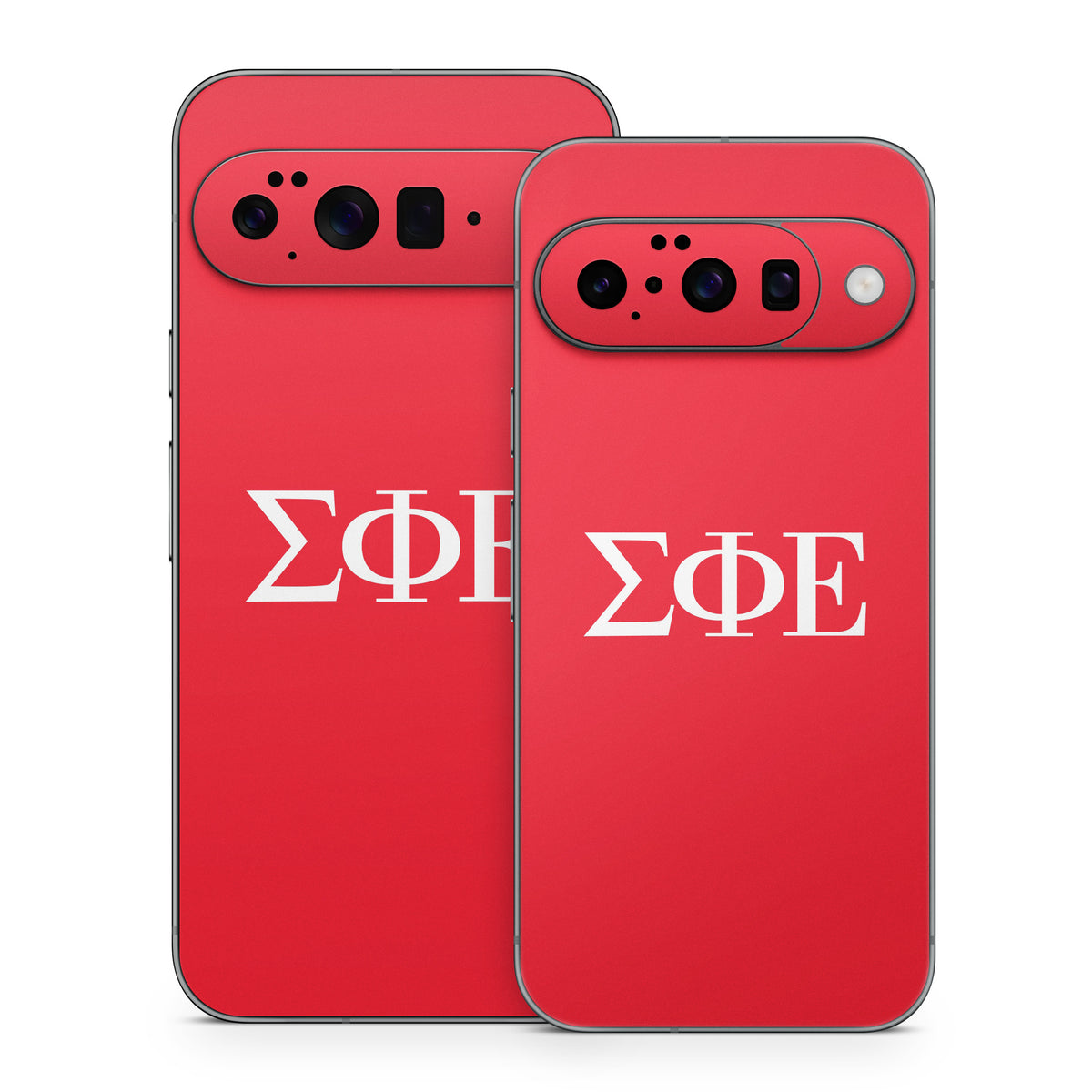 Sigma Phi Epsilon Greek Letters Red - Google Pixel 10 Skin