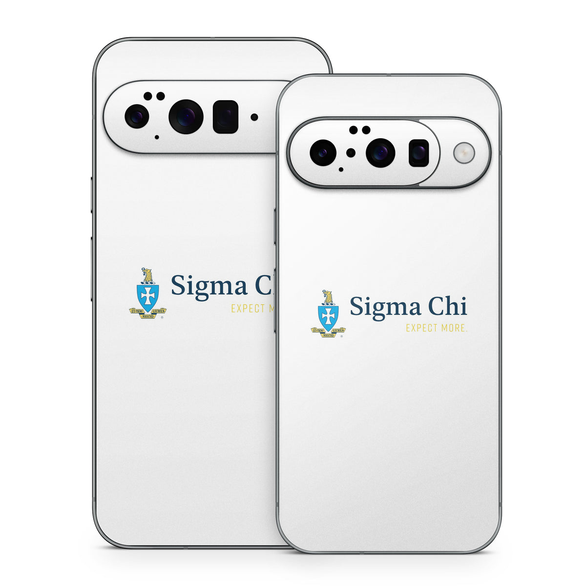 Sigma Chi Logo White - Google Pixel 10 Skin