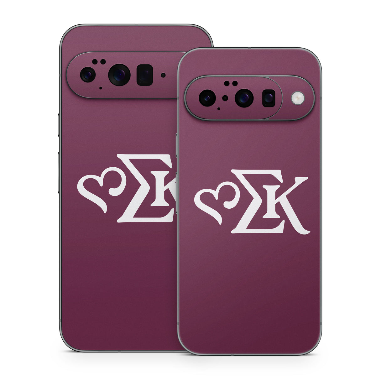 Sigma Kappa Greek Letters Dove Love on Mary Maroon - Google Pixel 10 Skin