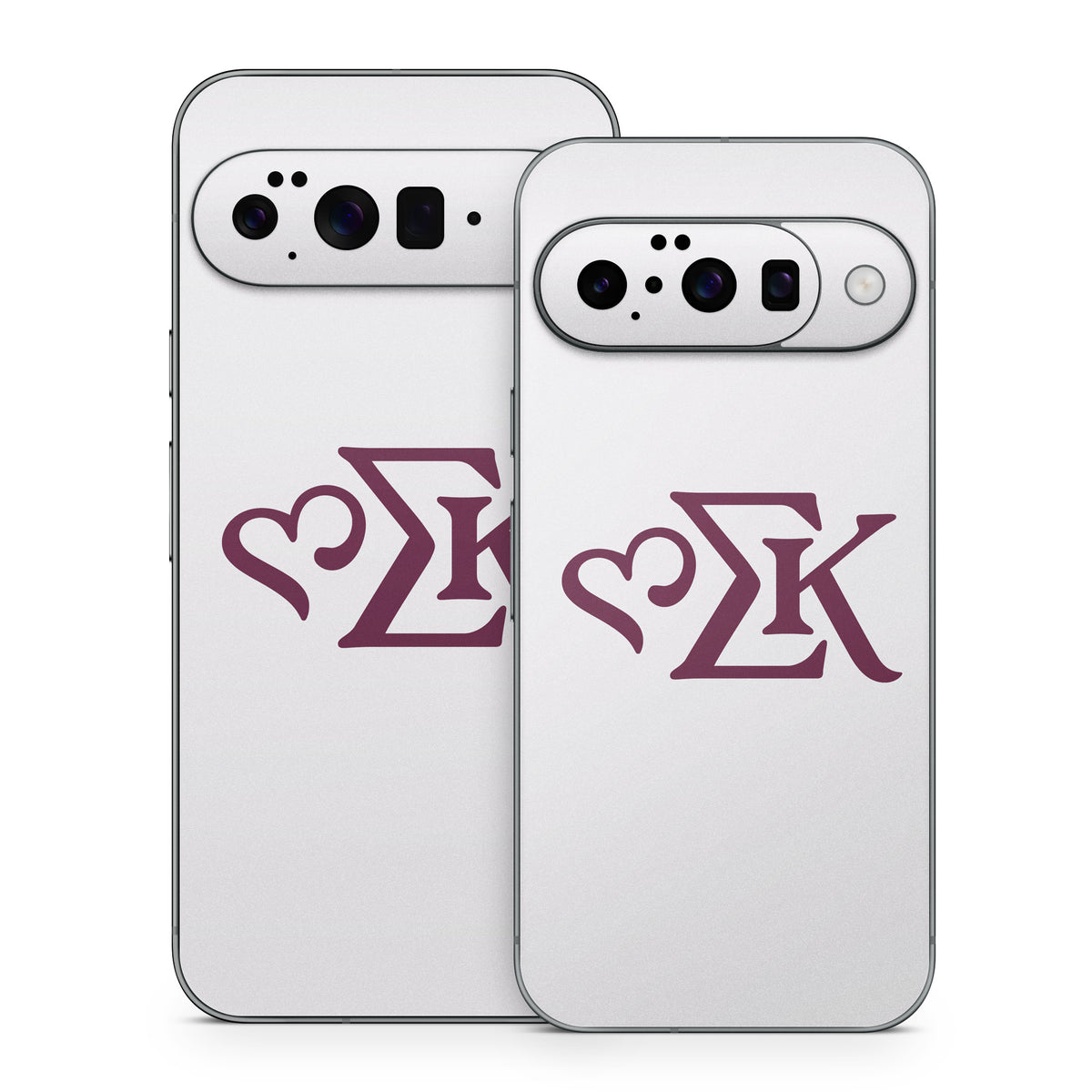 Sigma Kappa Greek Letters Mary Maroon on Dove Love - Google Pixel 10 Skin