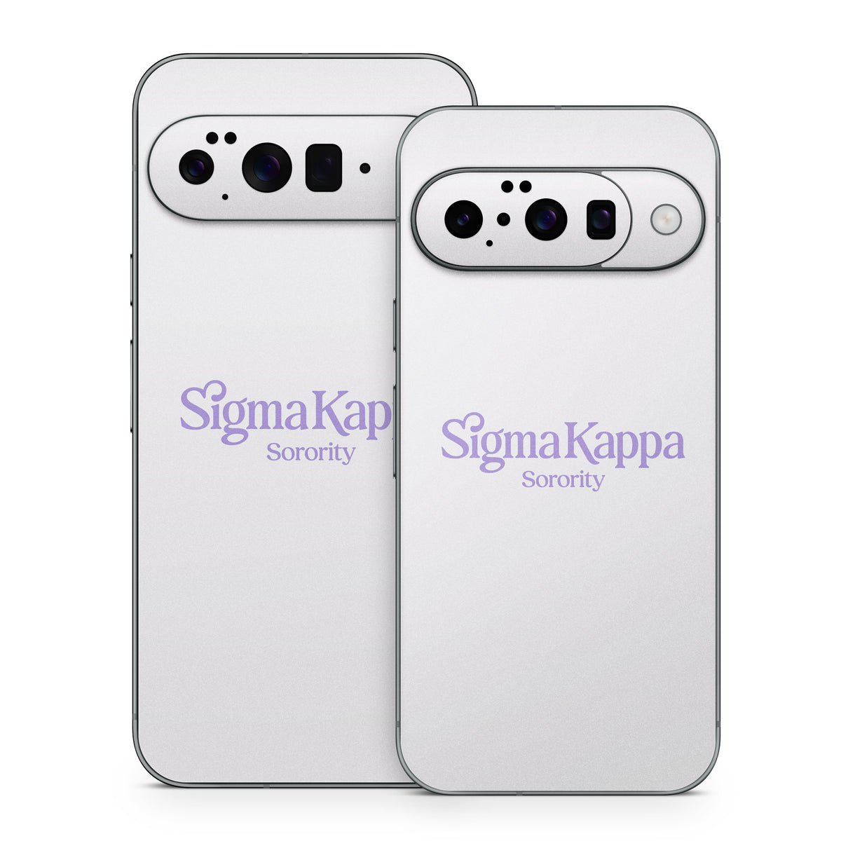 Sigma Kappa Sorority Logo Legacy Lavender on Dove Love - Google Pixel 10 Skin