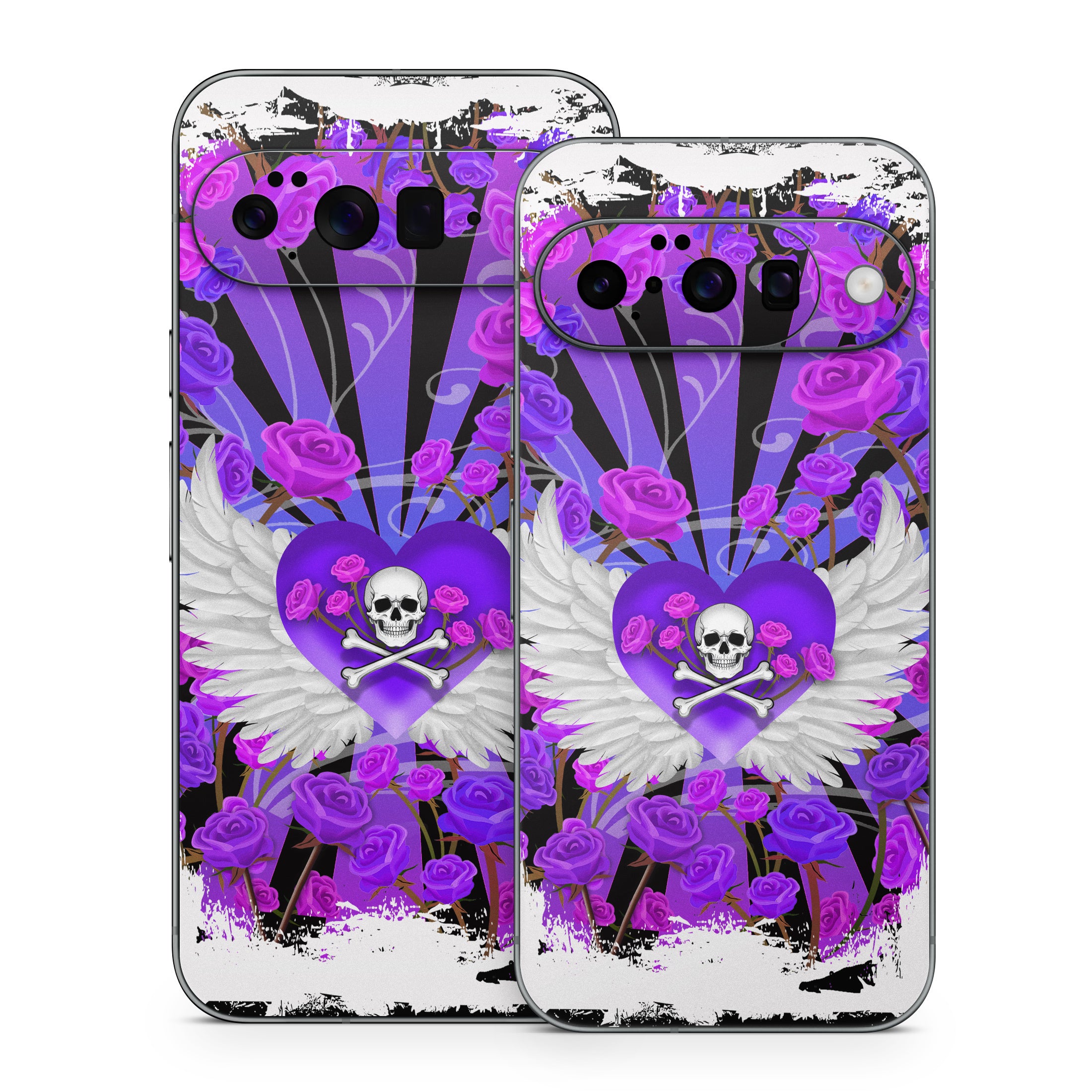 Skull and Roses - Google Pixel 10 Skin