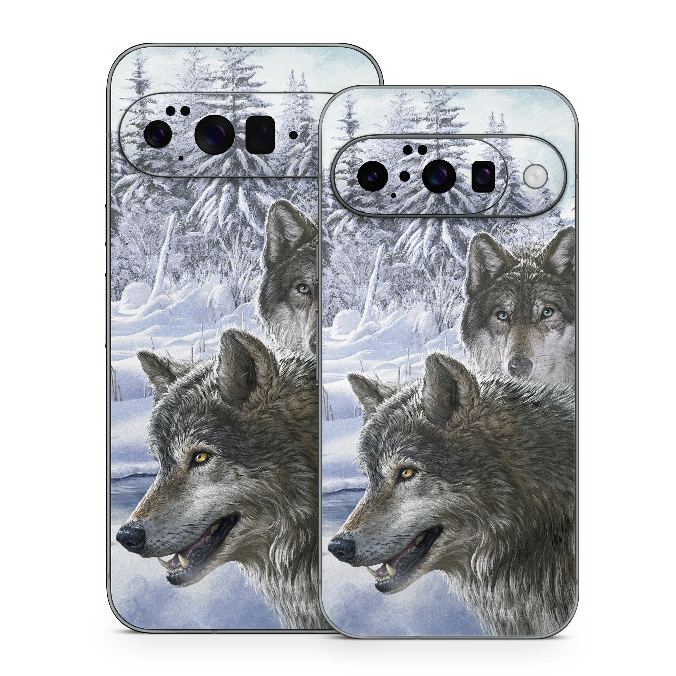Snow Wolves - Google Pixel 10 Skin