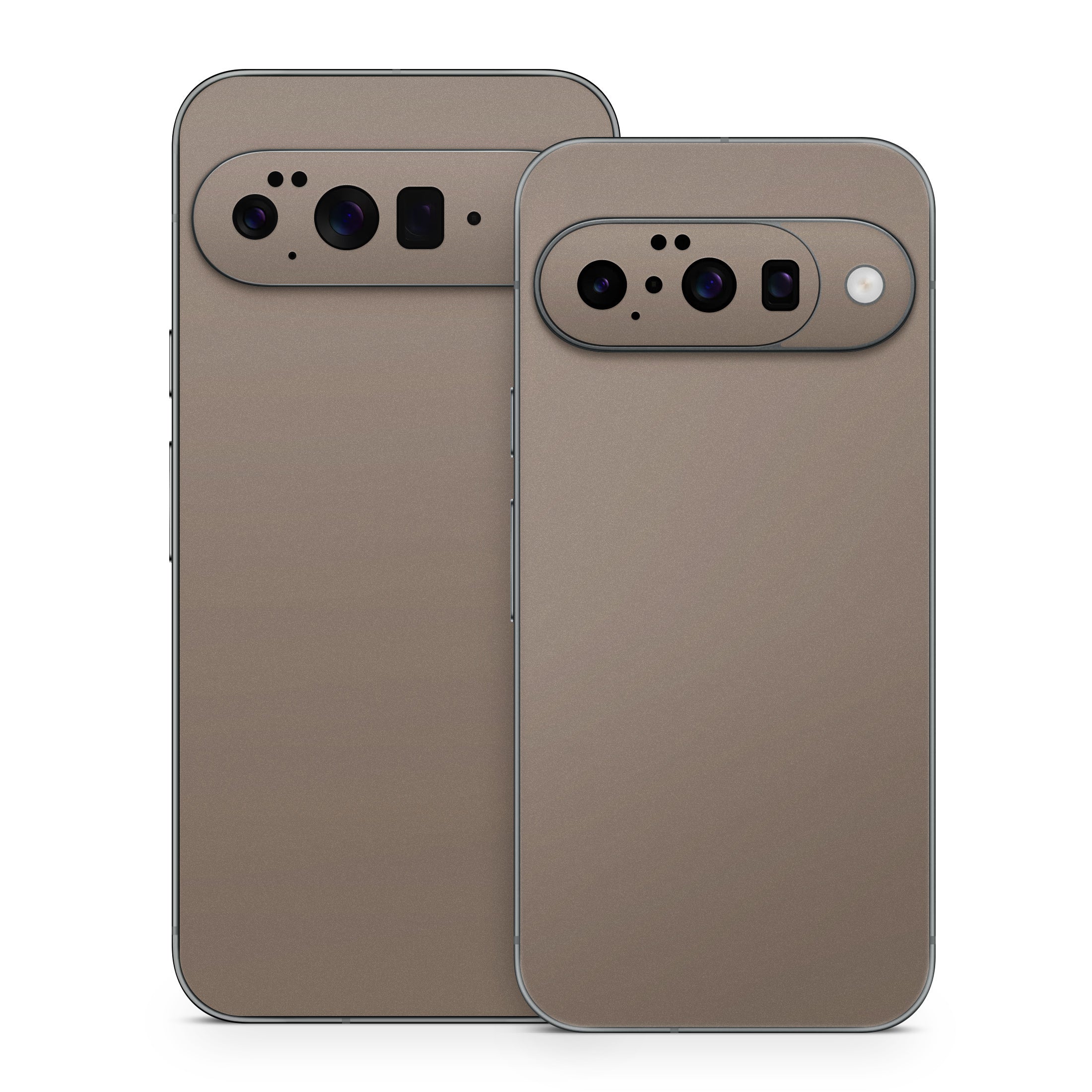 Solid State Flat Dark Earth - Google Pixel 10 Skin