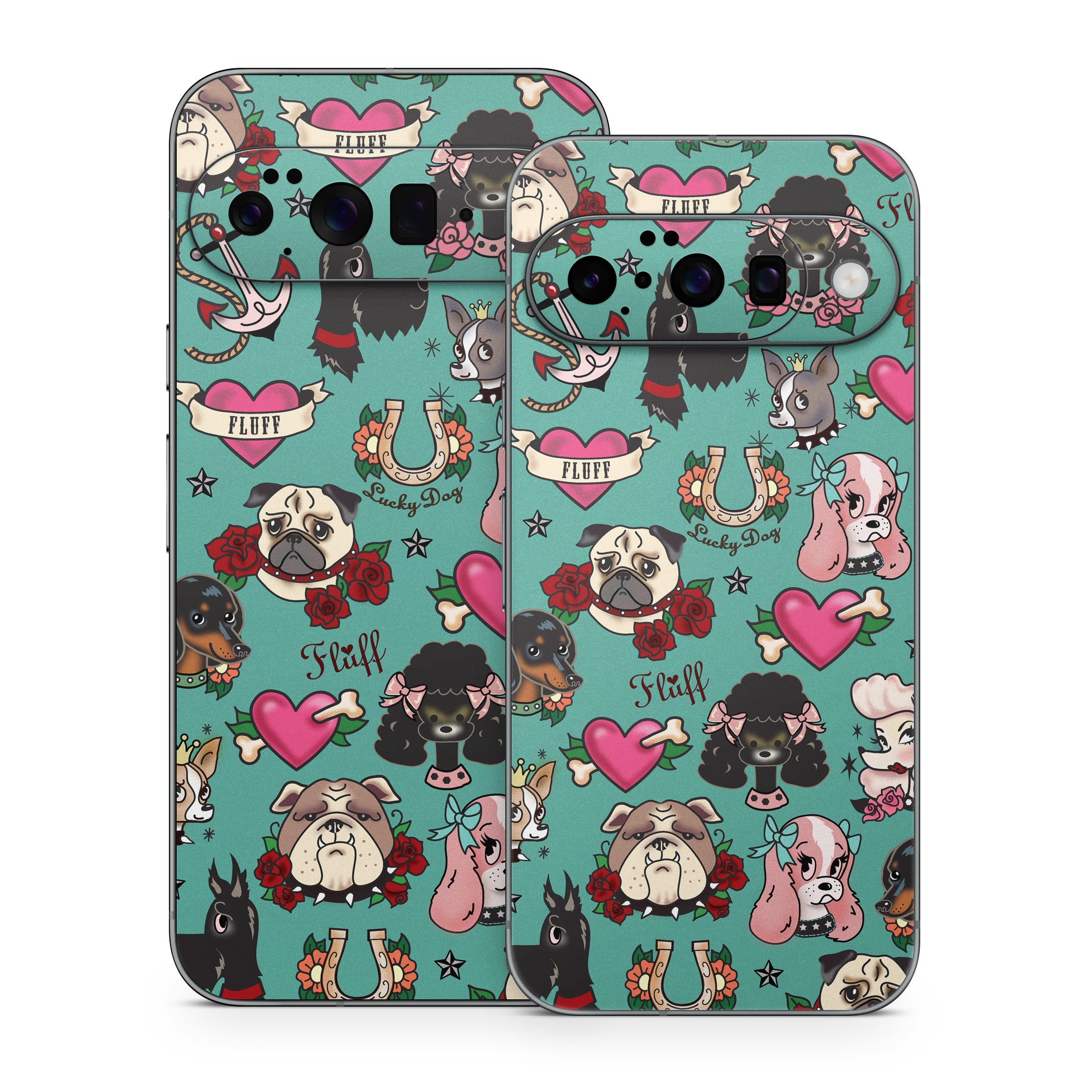 Tattoo Dogs - Google Pixel 10 Skin