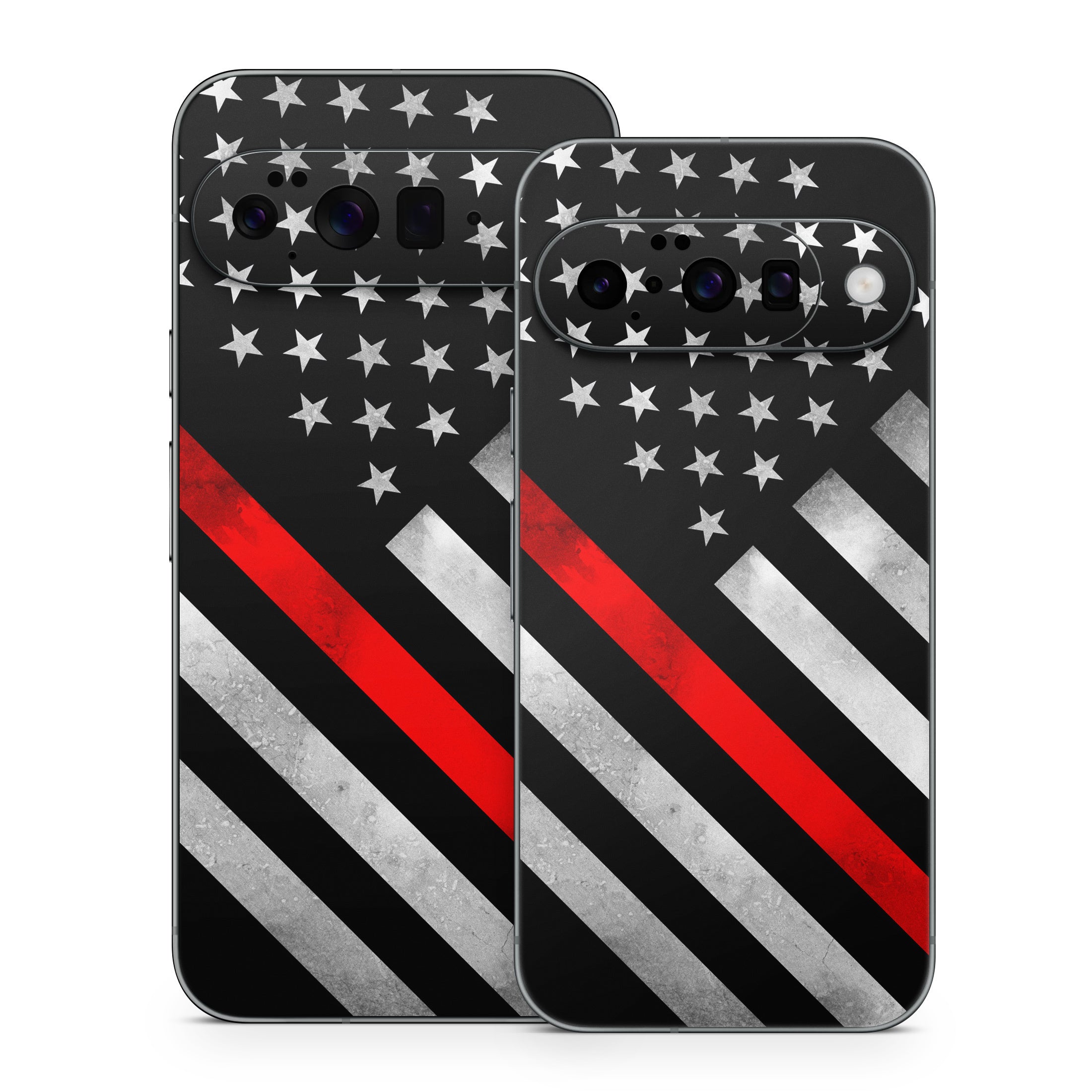 Thin Red Line Hero - Google Pixel 10 Skin
