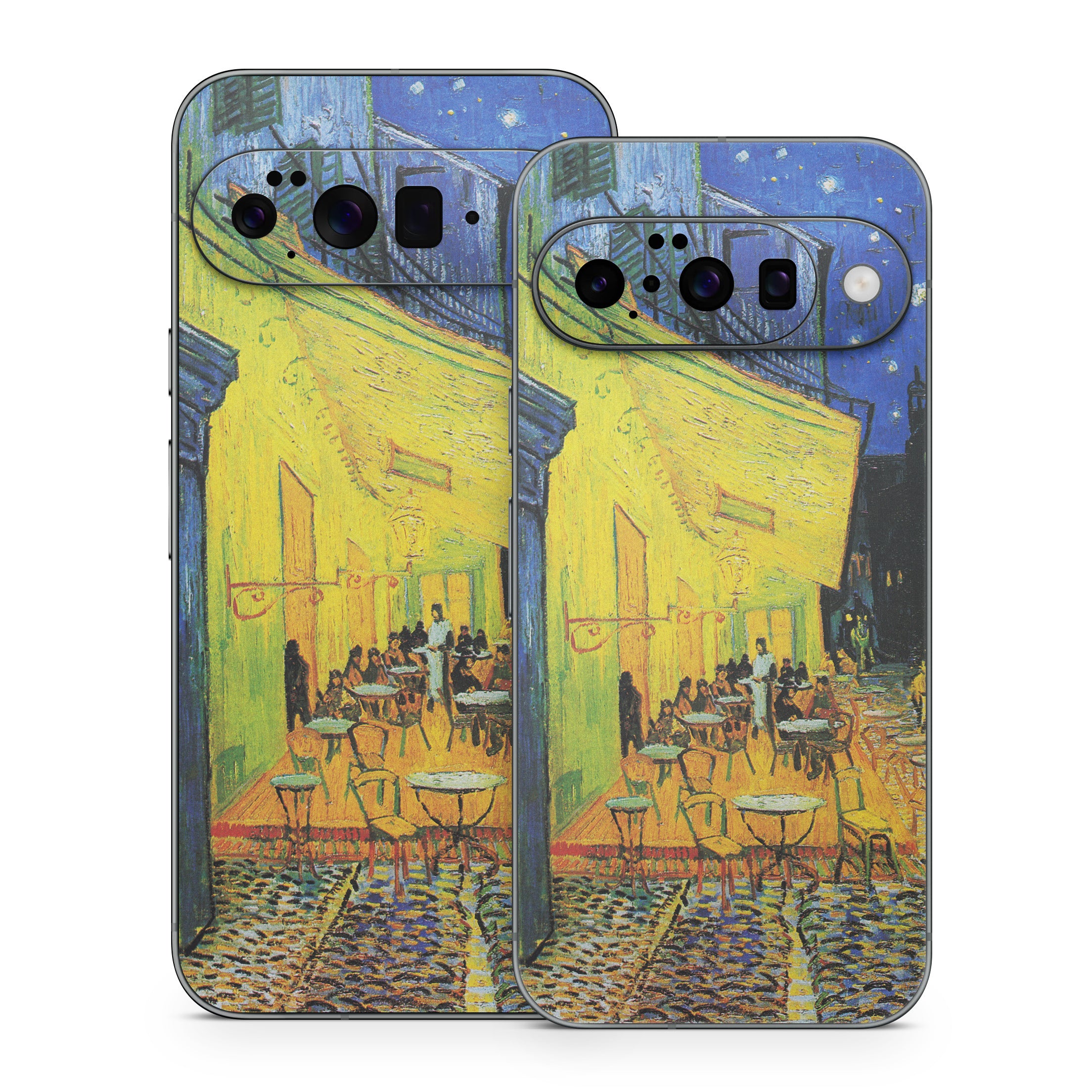 Cafe Terrace At Night - Google Pixel 10 Skin