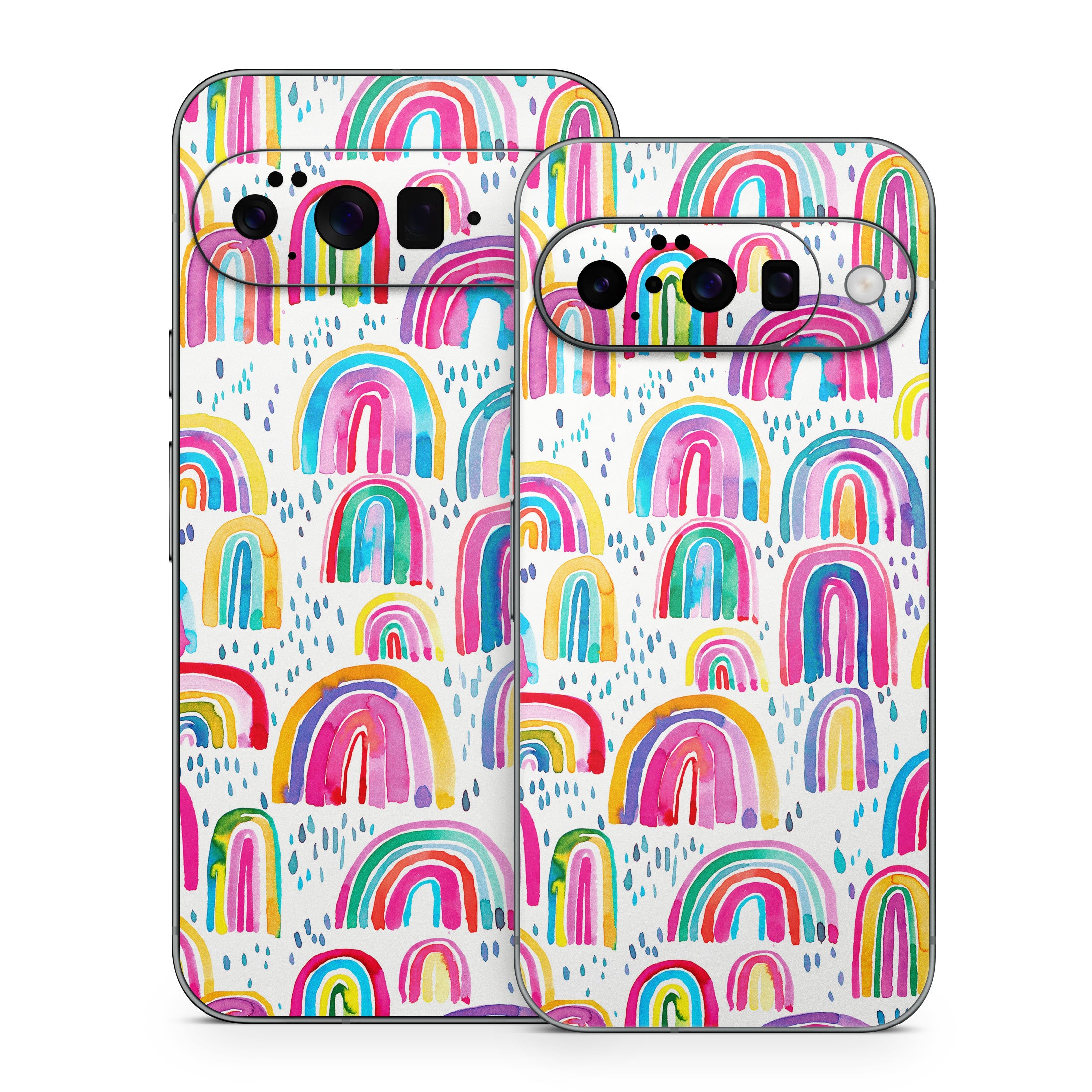 Watercolor Rainbows - Google Pixel 10 Skin
