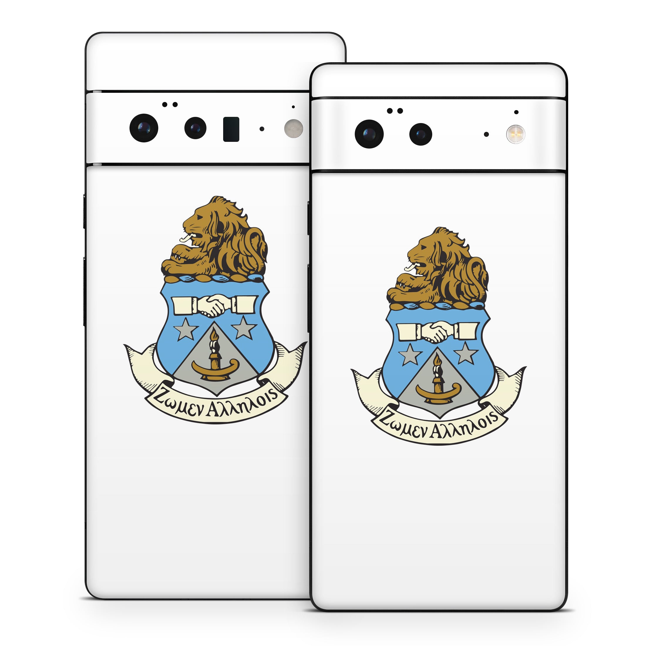 Alpha Delta Pi Crest White - Google Pixel 6 Skin