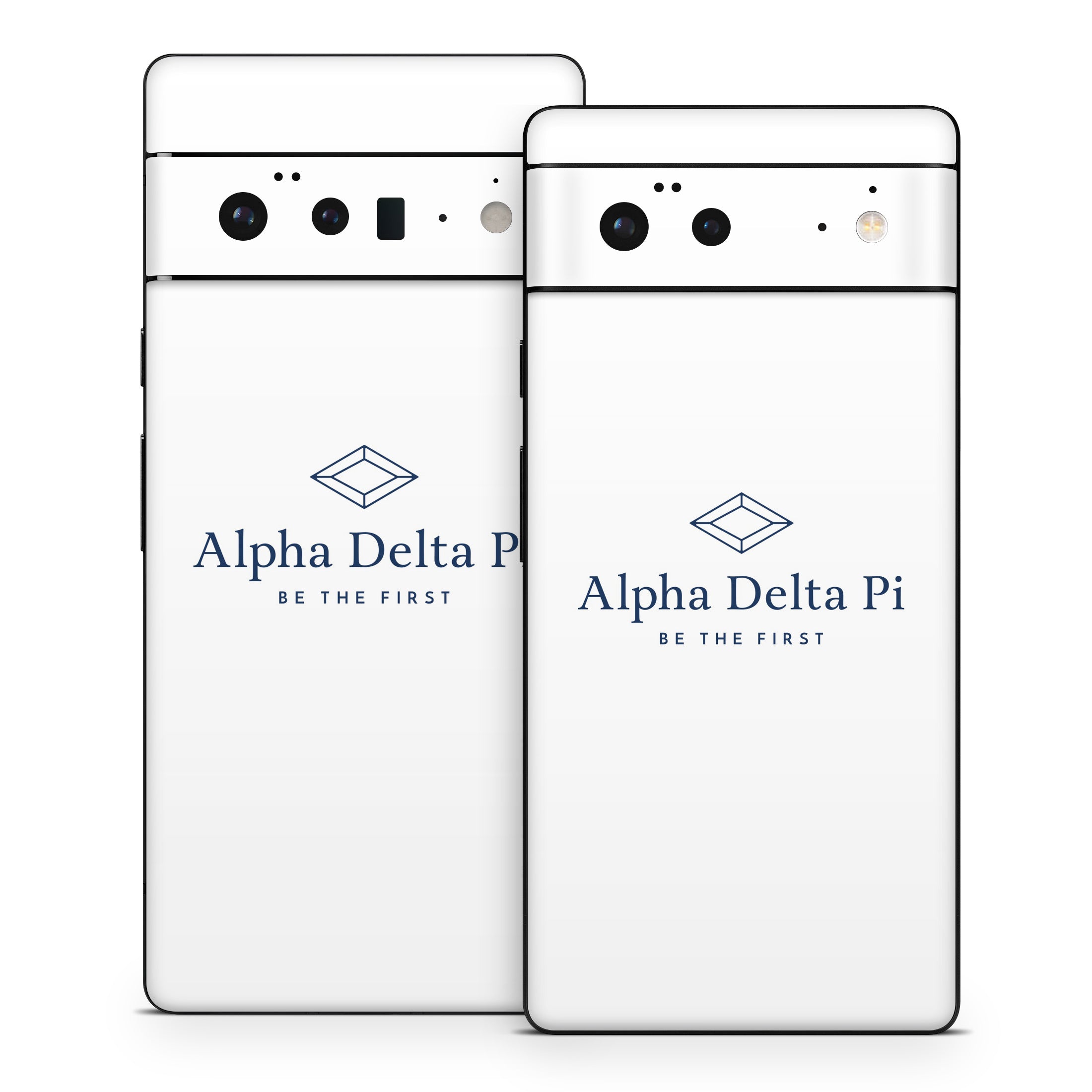 Alpha Delta Pi Primary Logo White - Google Pixel 6 Skin