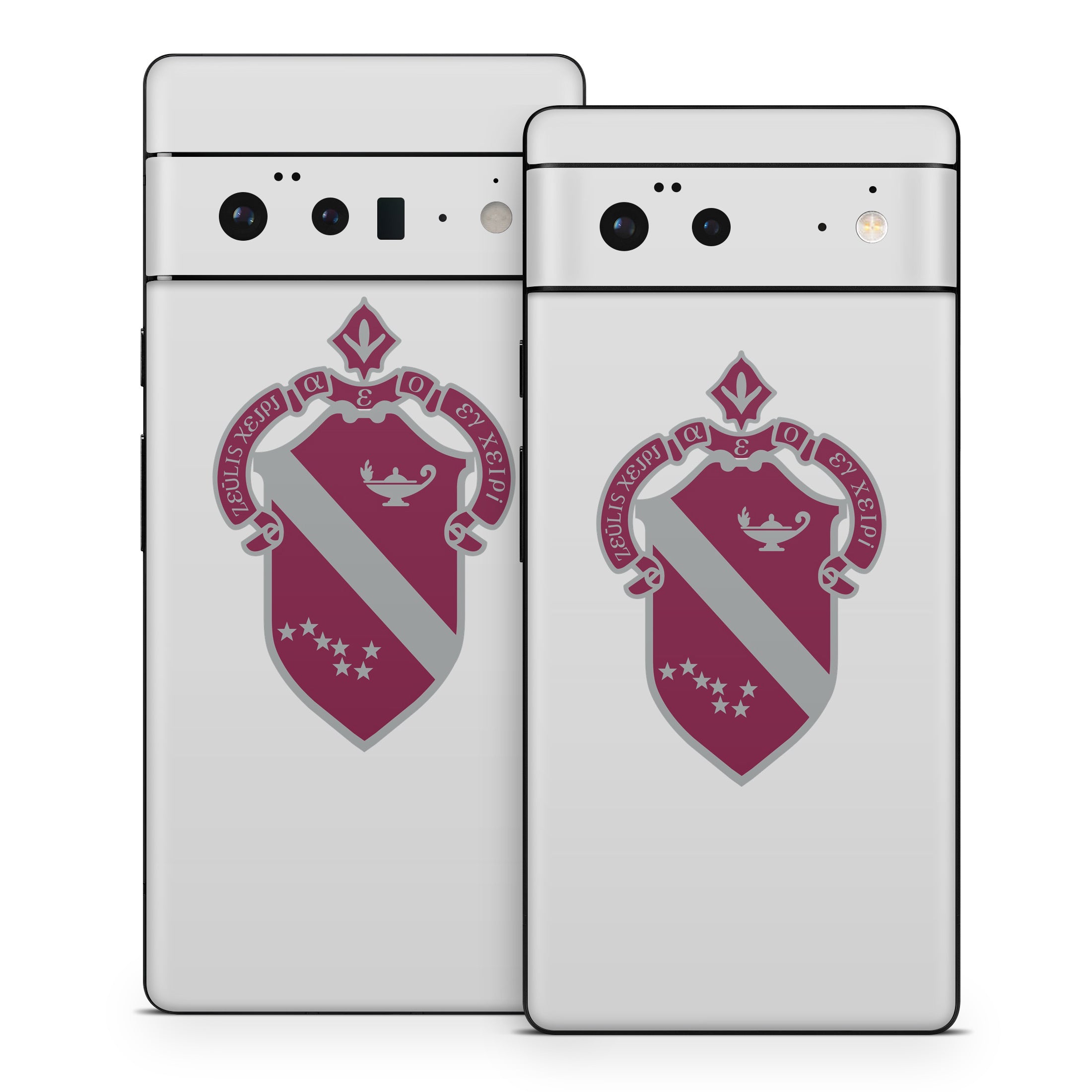 Alpha Phi Crest Silver - Google Pixel 6 Skin
