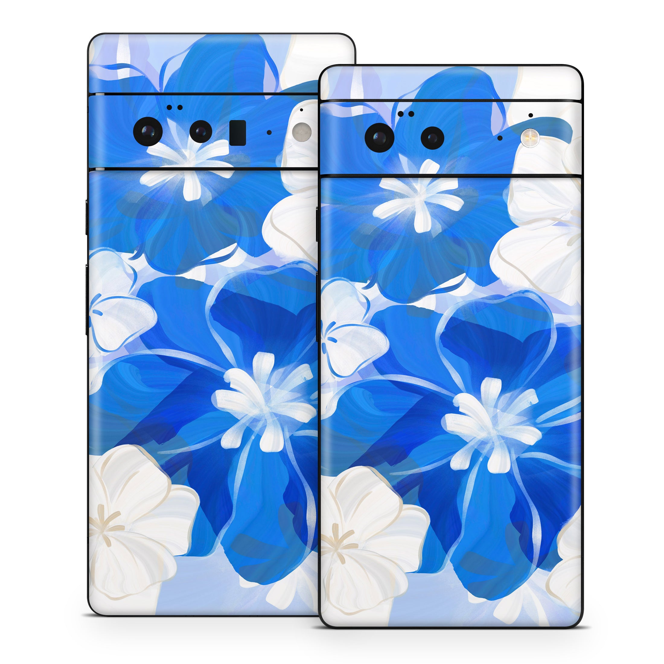 Blue Flowers - Google Pixel 6 Skin