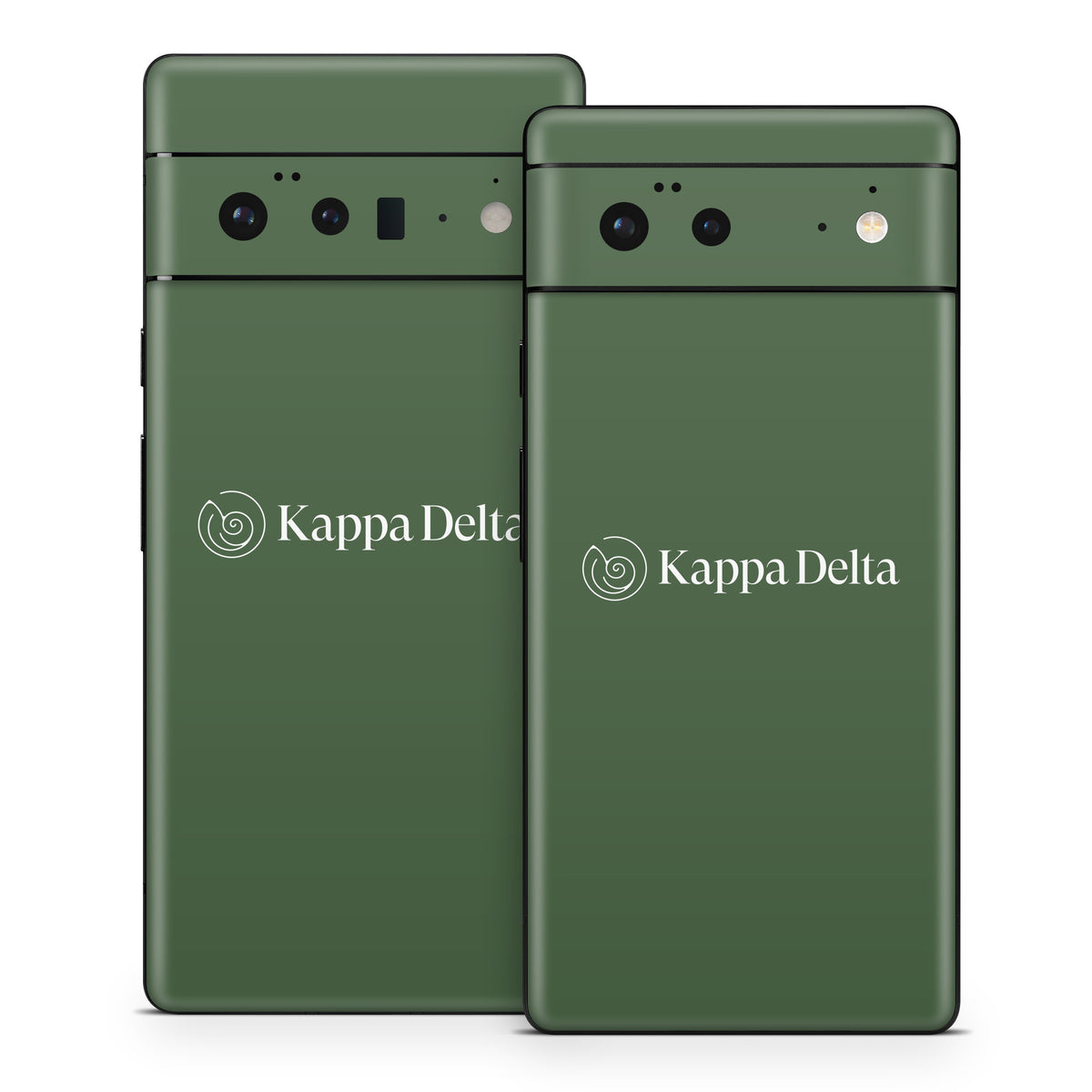 Kappa Delta Secondary Logo Dark Olive - Google Pixel 6 Skin