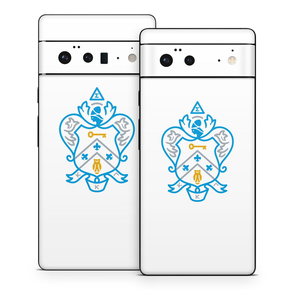 Kappa Kappa Gamma Coat of Arms White - Google Pixel 6 Skin