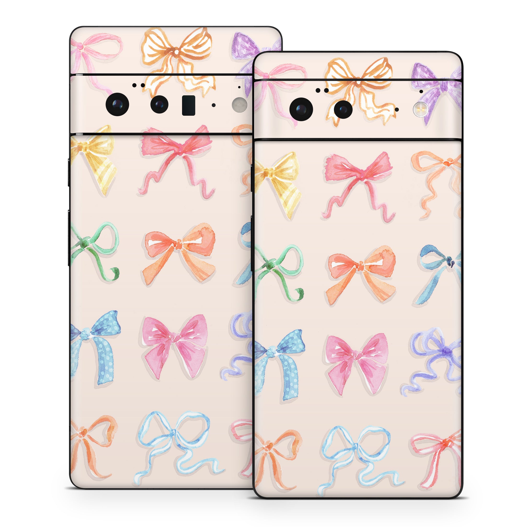 Rainbow Bows - Google Pixel 6 Skin