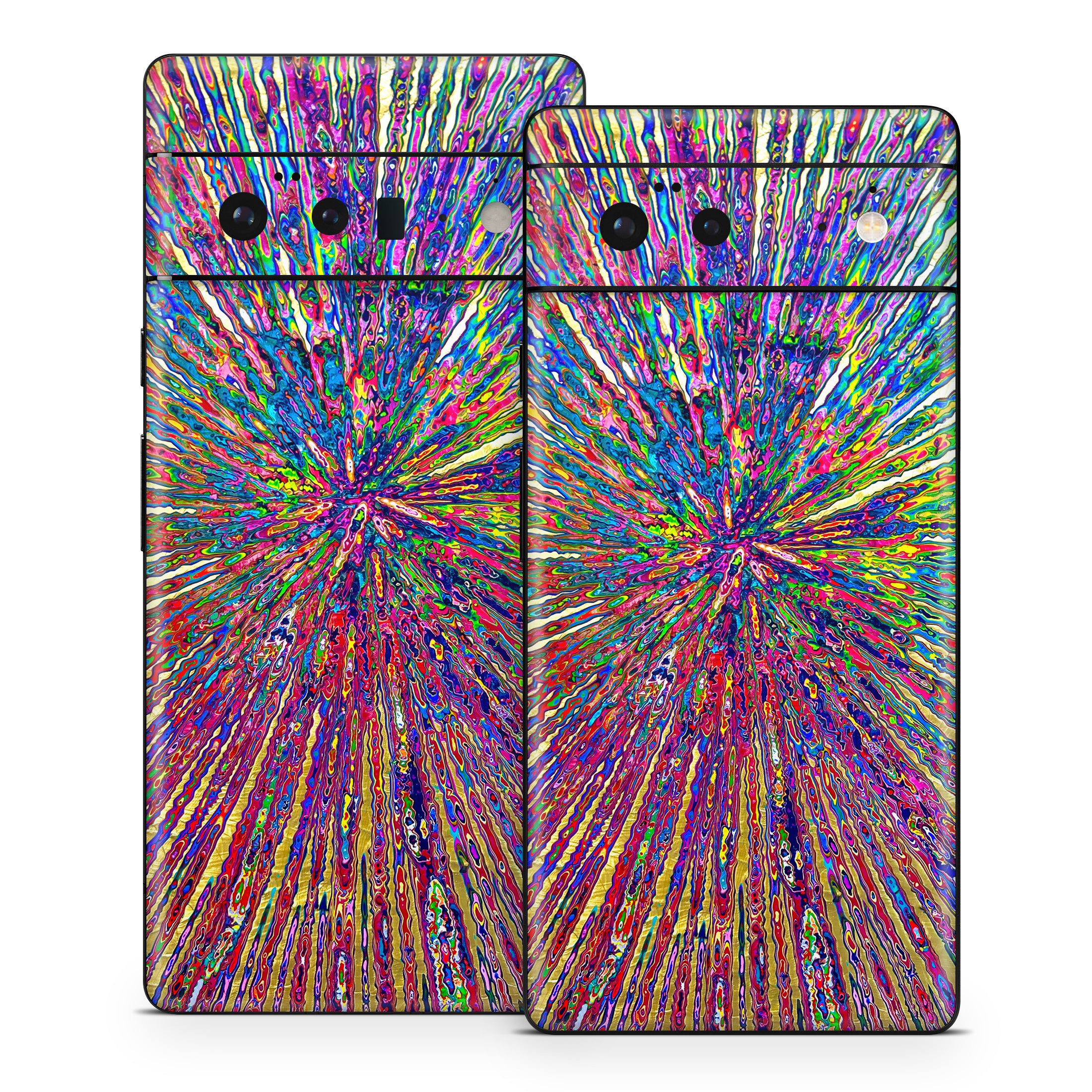 Rainbow Burst - Google Pixel 6 Skin
