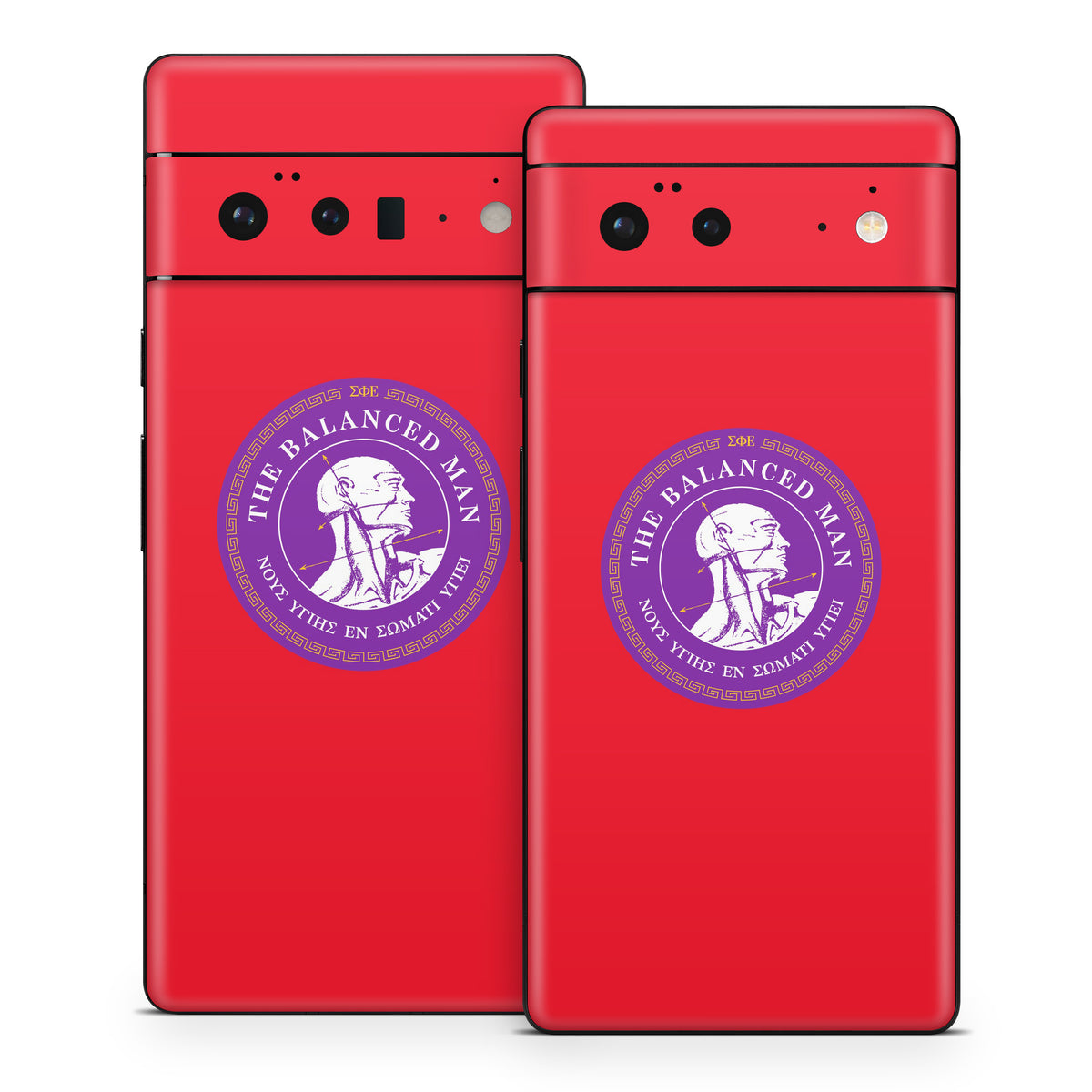 Sigma Phi Epsilon Balanced Man Red - Google Pixel 6 Skin