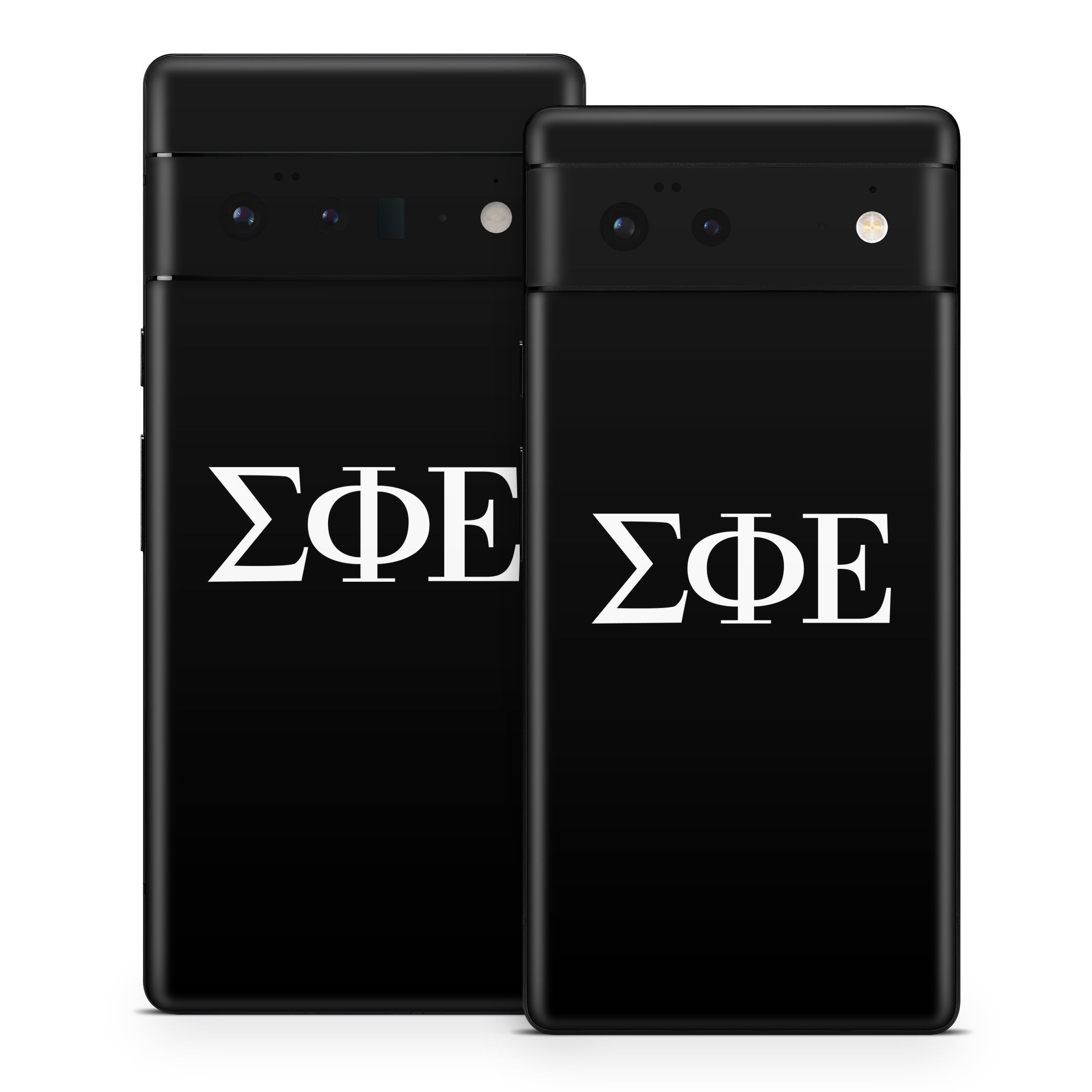 Sigma Phi Epsilon Greek Letters Black - Google Pixel 6 Skin