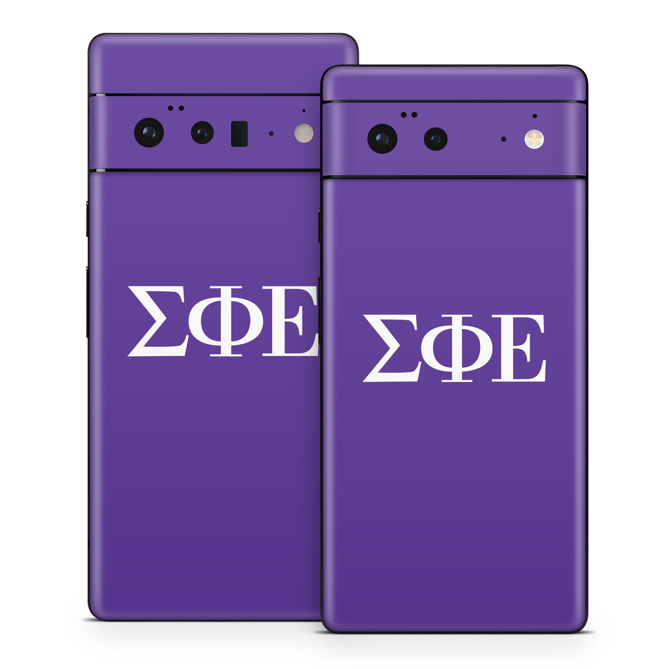 Sigma Phi Epsilon Greek Letters Purple - Google Pixel 6 Skin