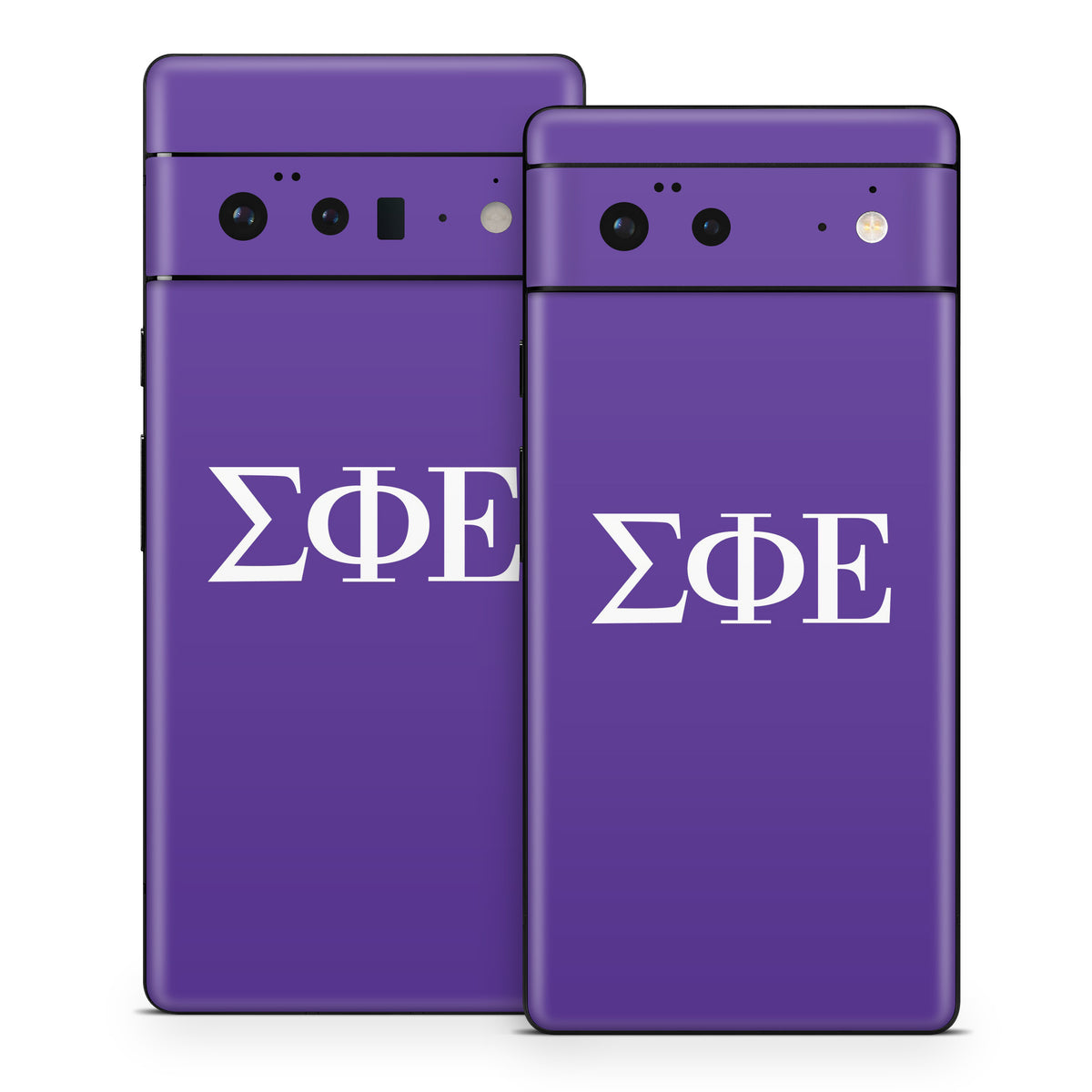 Sigma Phi Epsilon Greek Letters Purple - Google Pixel 6 Skin