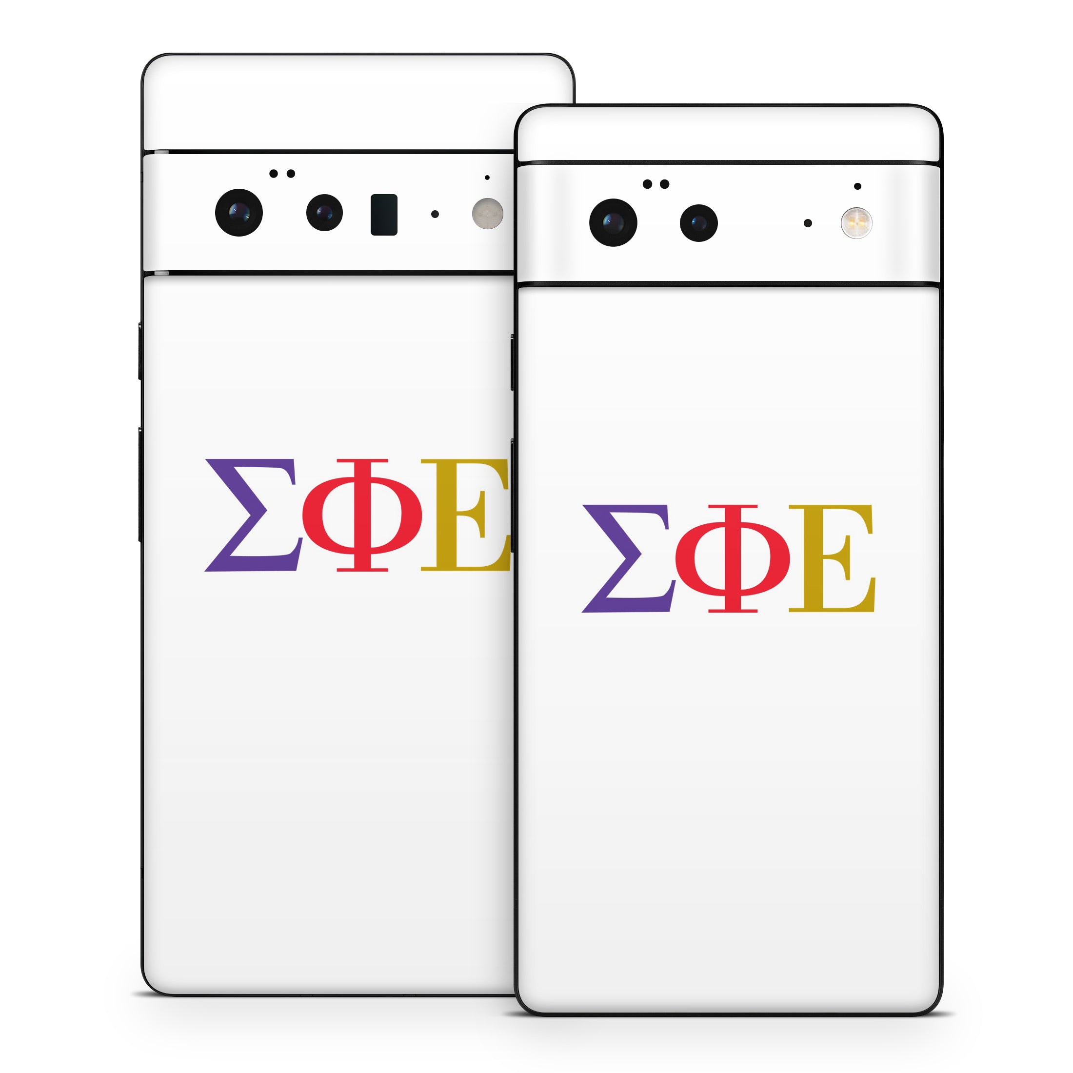 Sigma Phi Epsilon Greek Letters White - Google Pixel 6 Skin